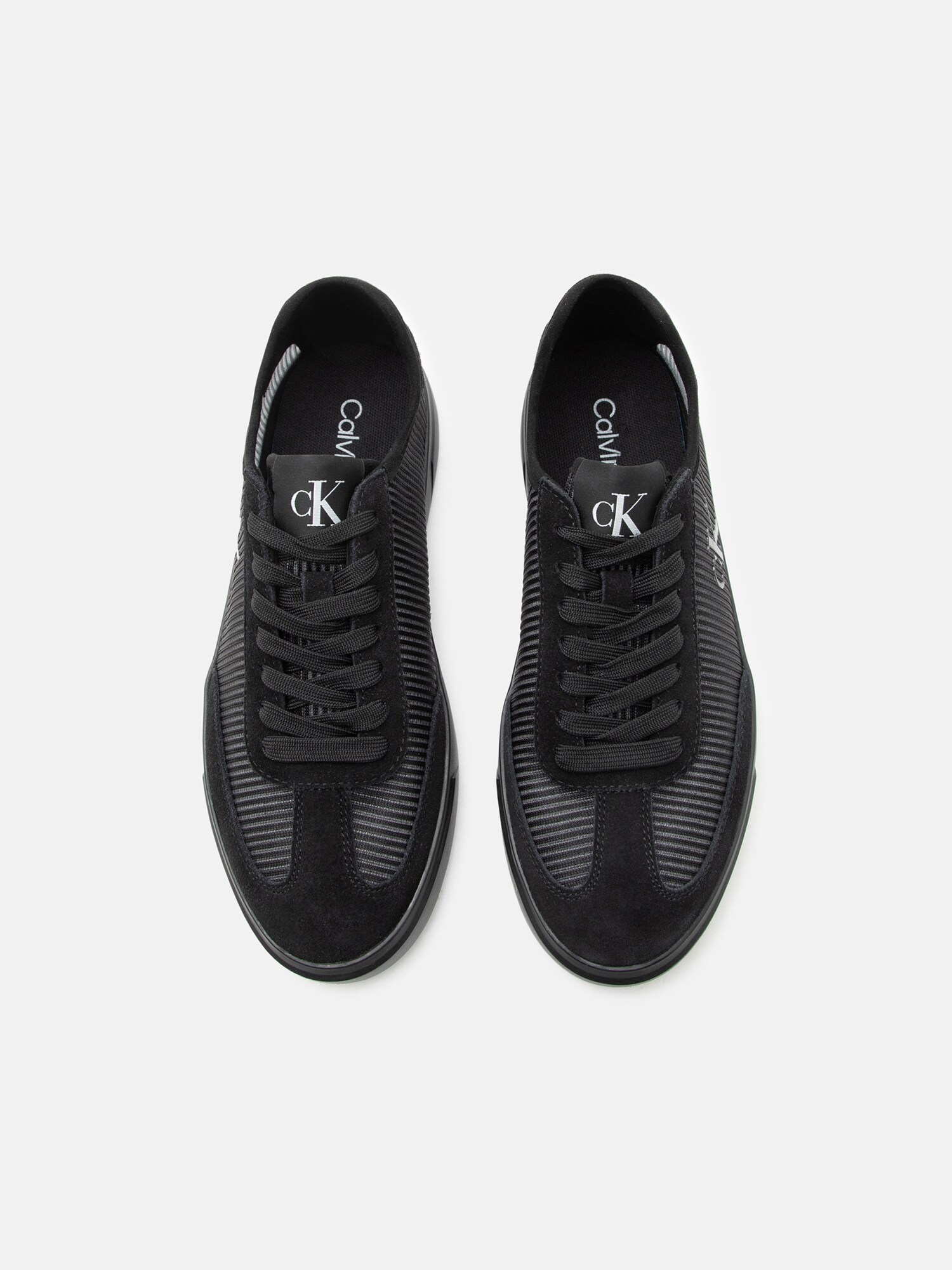 Calvin Klein Zapatillas deportivas bajas 'Stripe Cupsole' negro / blanco – imagen 3