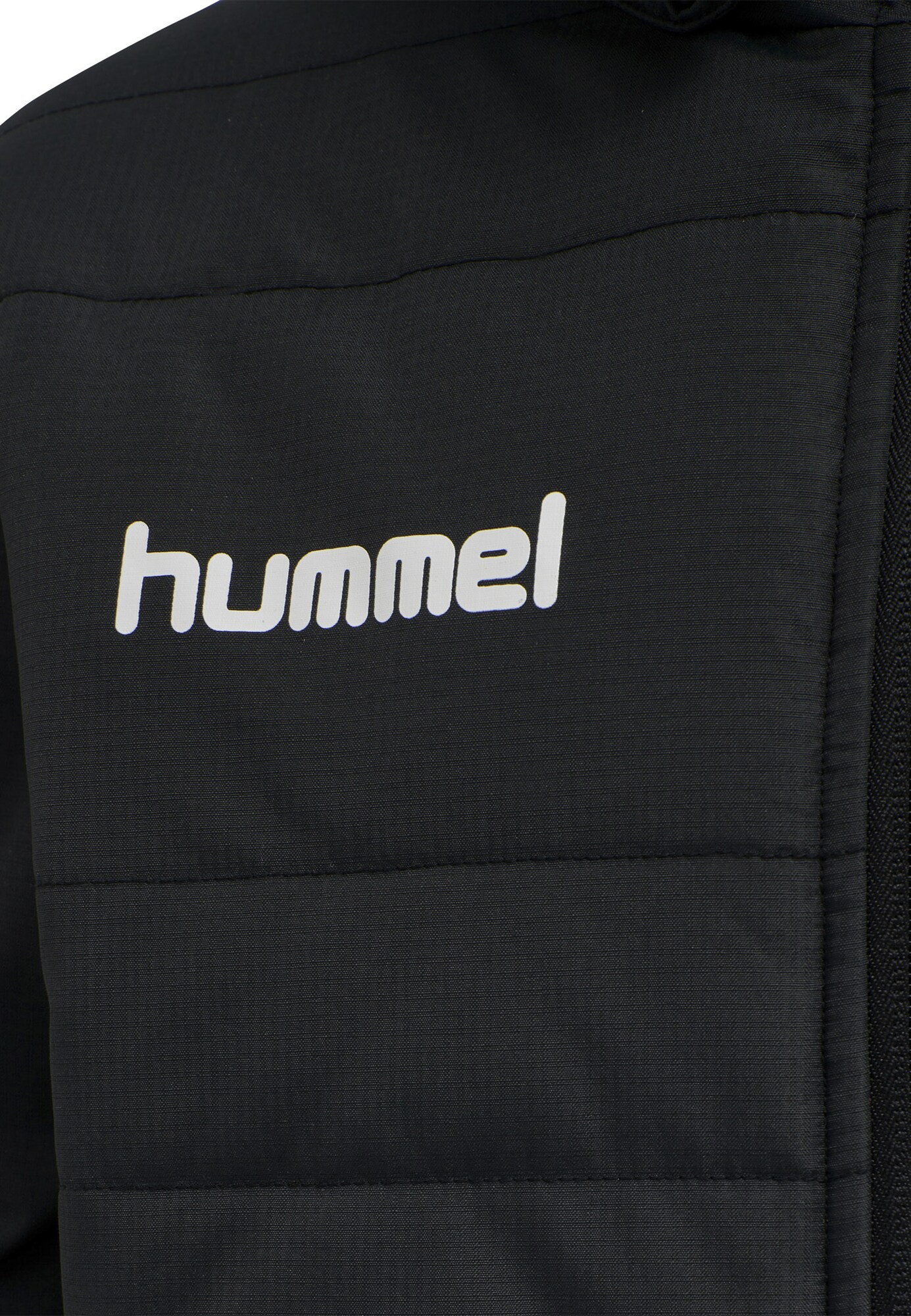Hummel Prechodná bunda 'Bench' čierna / biela (obrázok 4)