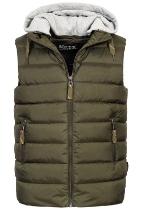 INDICODE JEANS Bodywarmer Kaki