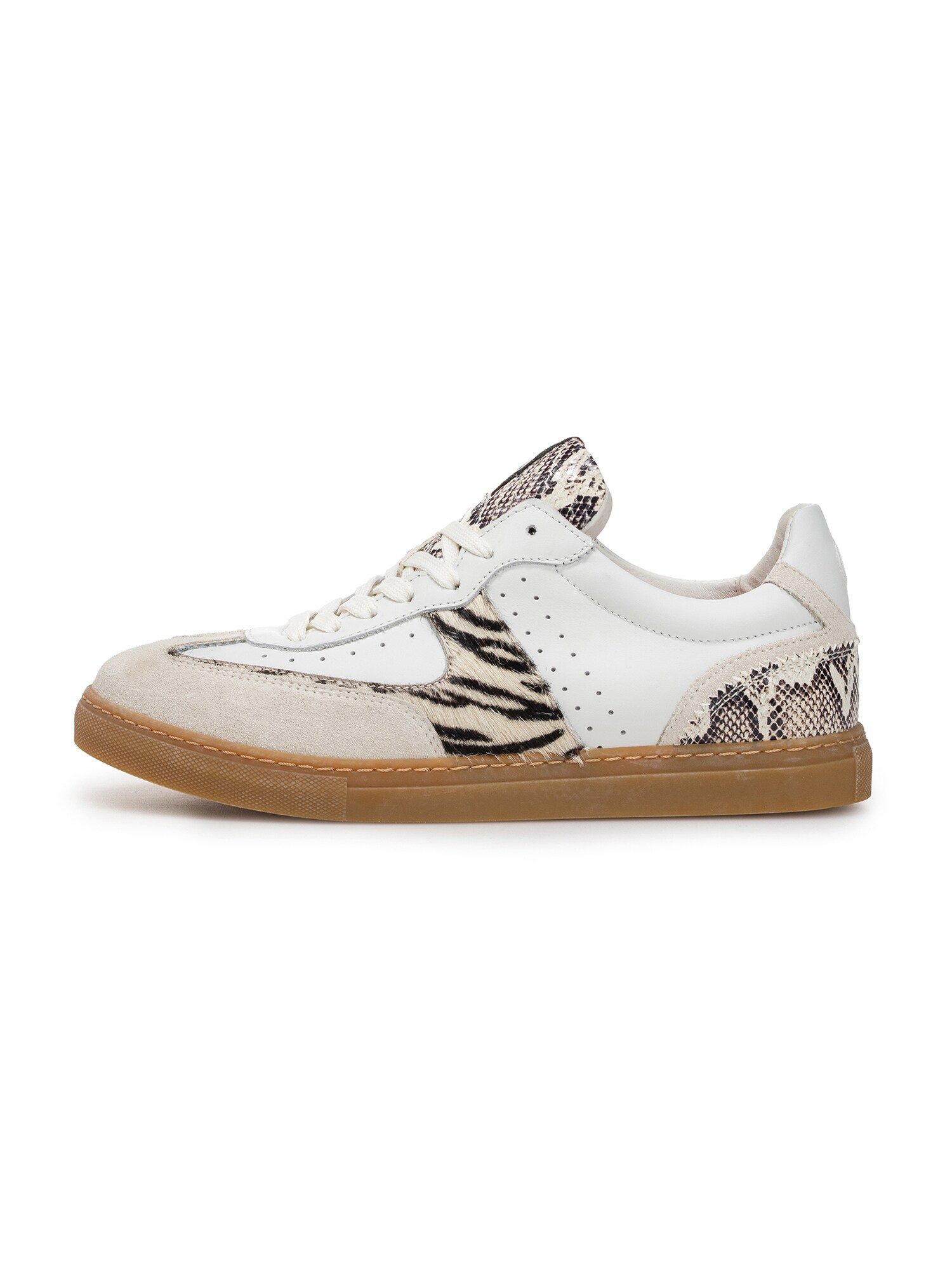 Floris Van Bommel Sneakers Laag 'Minni 06' Beige / Zwart / Wit