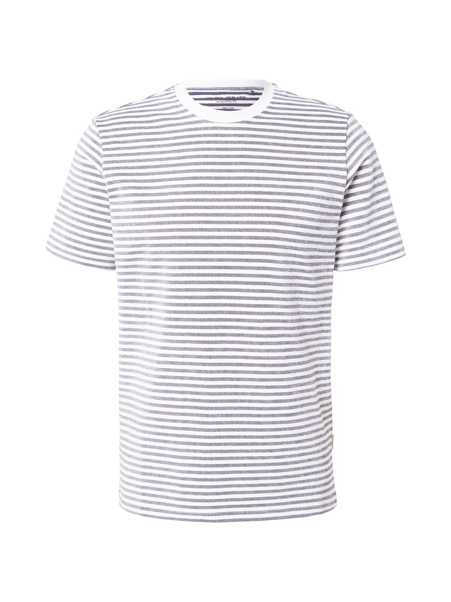 BLEND Tricou 'BHKADEK'  albastru noapte / alb