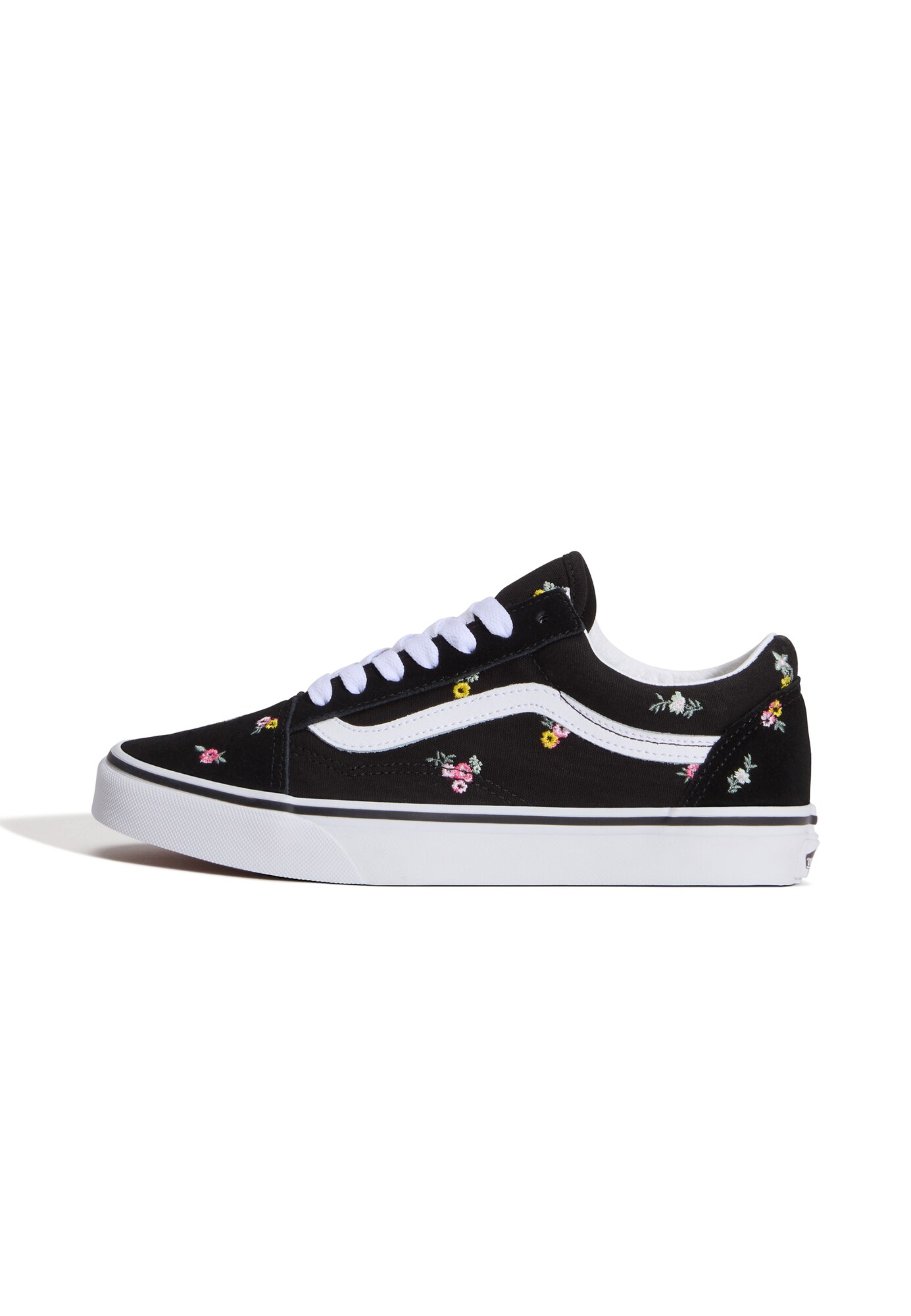 VANS Sneaker low Old Skool galben / roz / negru / alb
