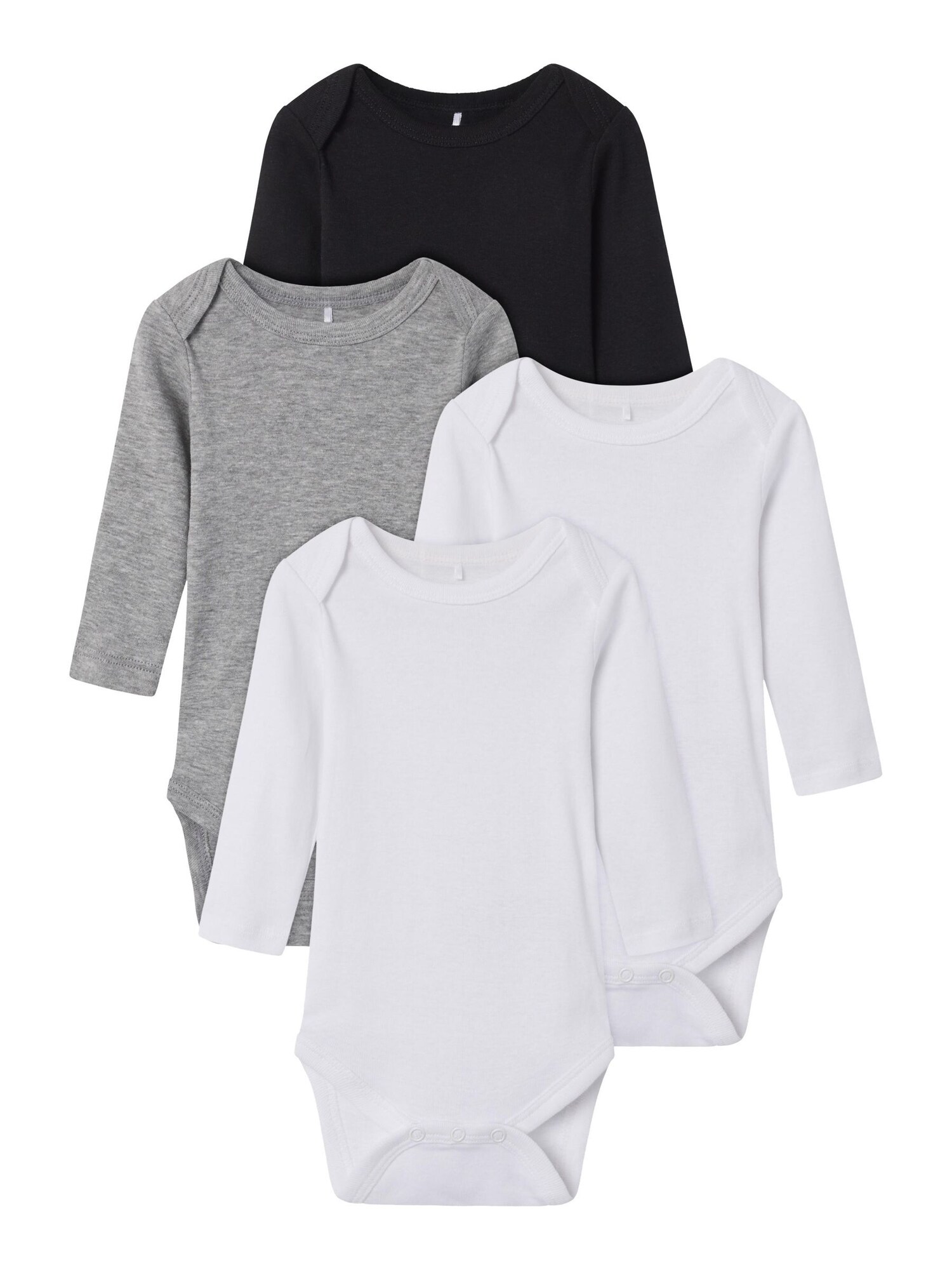 TWO SOON Salopetă/Body  gri amestecat / negru / alb