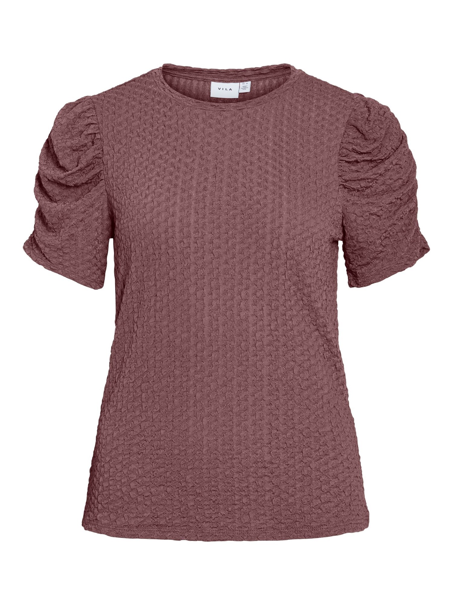 VILA Blusa 'VIAnine'  marrón rojizo