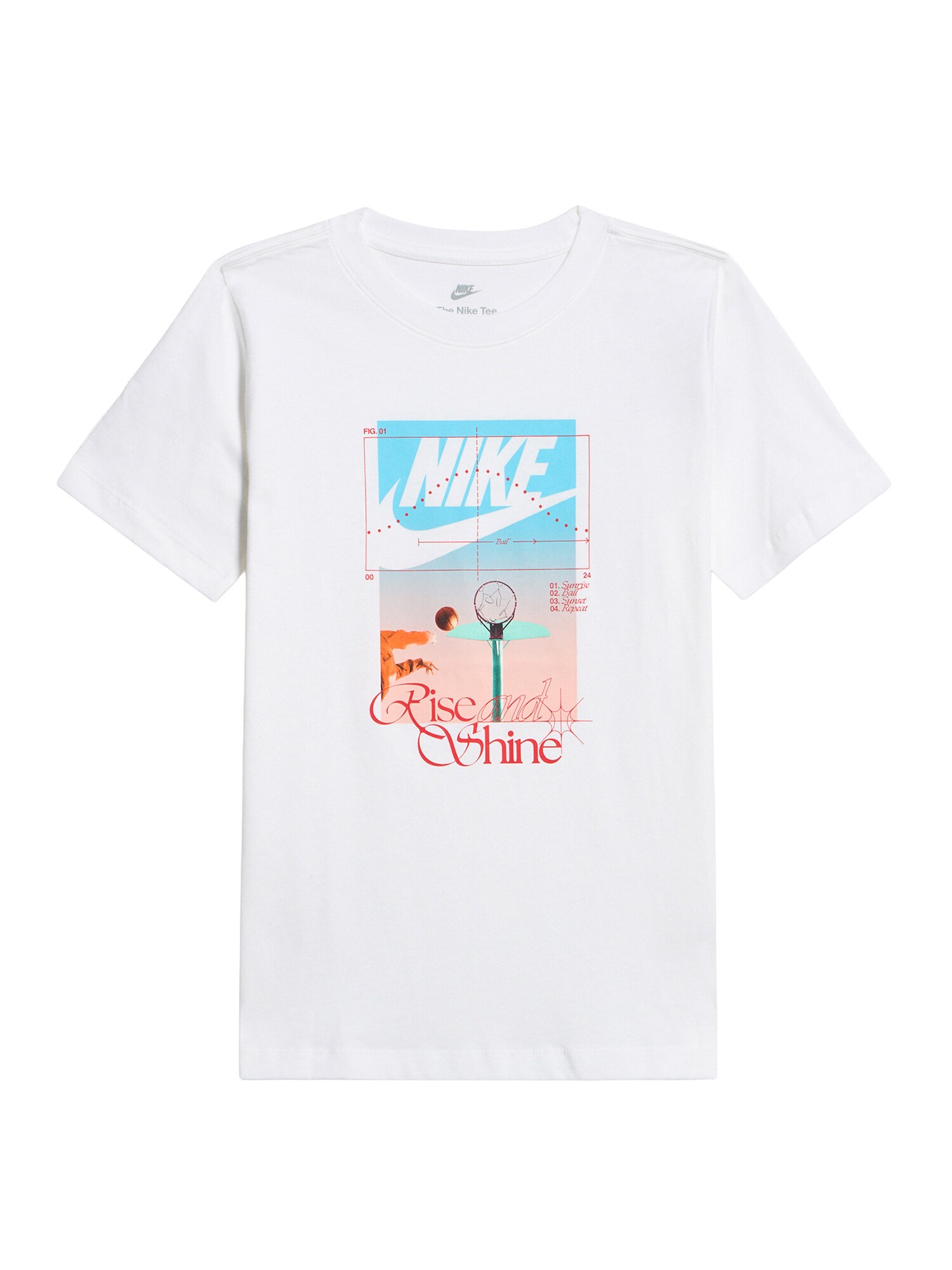 Pentru băieți tricou Nike Sportswear – clasic