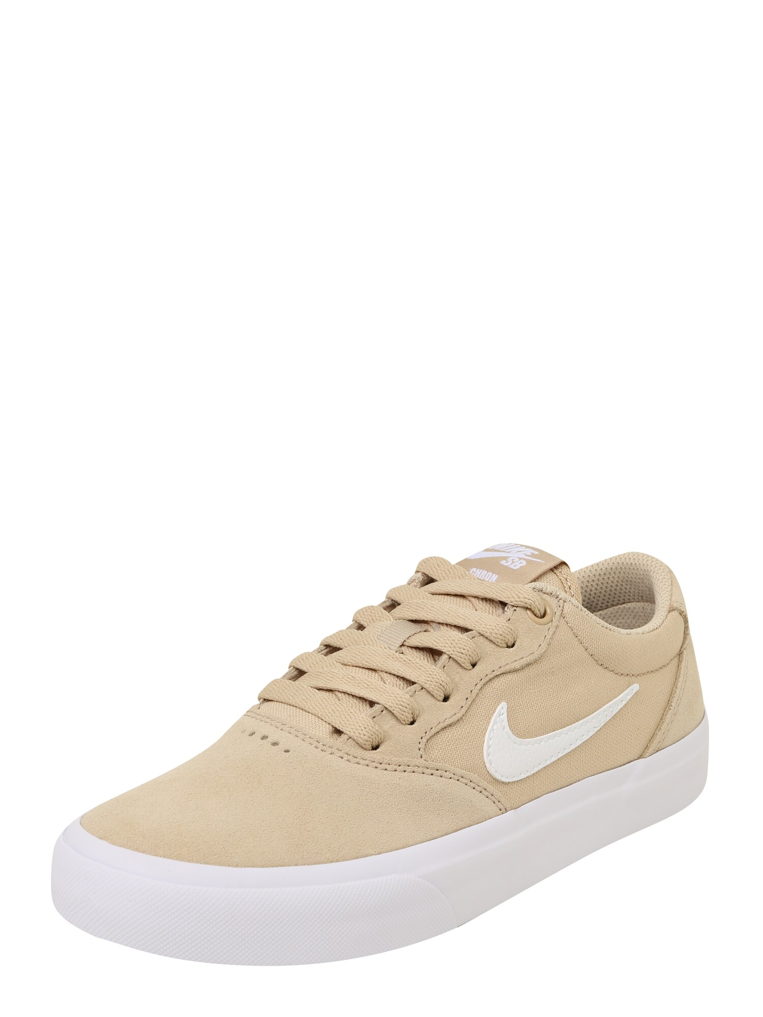 Nike SB Sportbačiai be auliuko 'CHRON'  balta / gelsvai pilka spalva