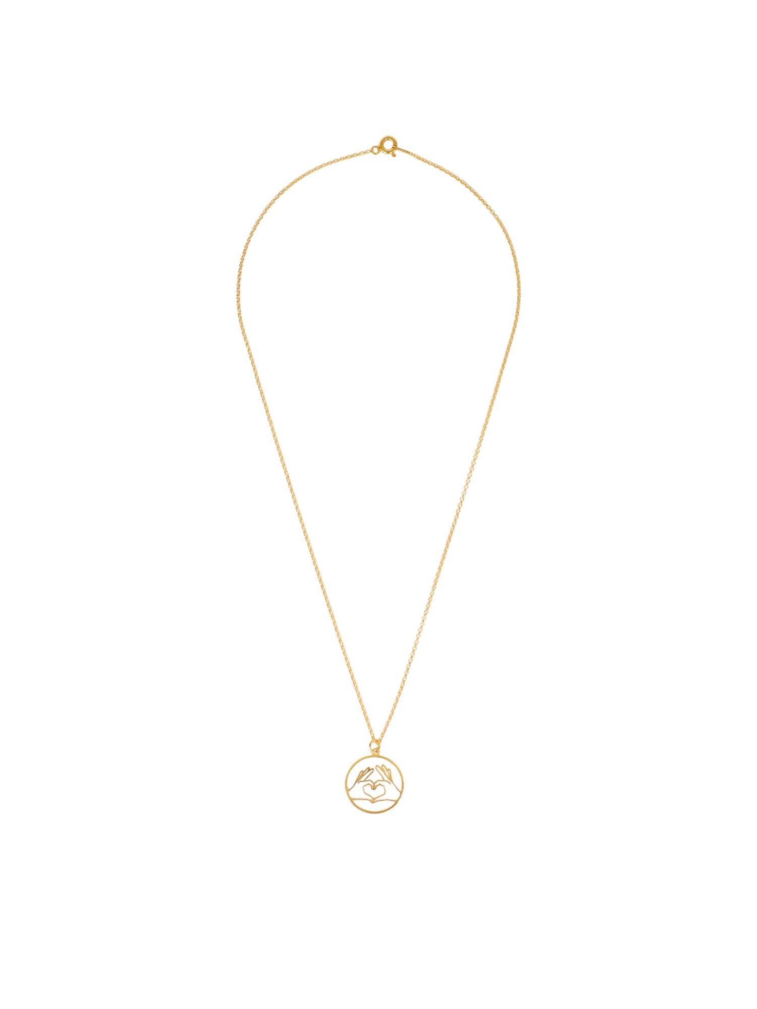 Fräulein Wunder Lanțuri I Heart You  auriu