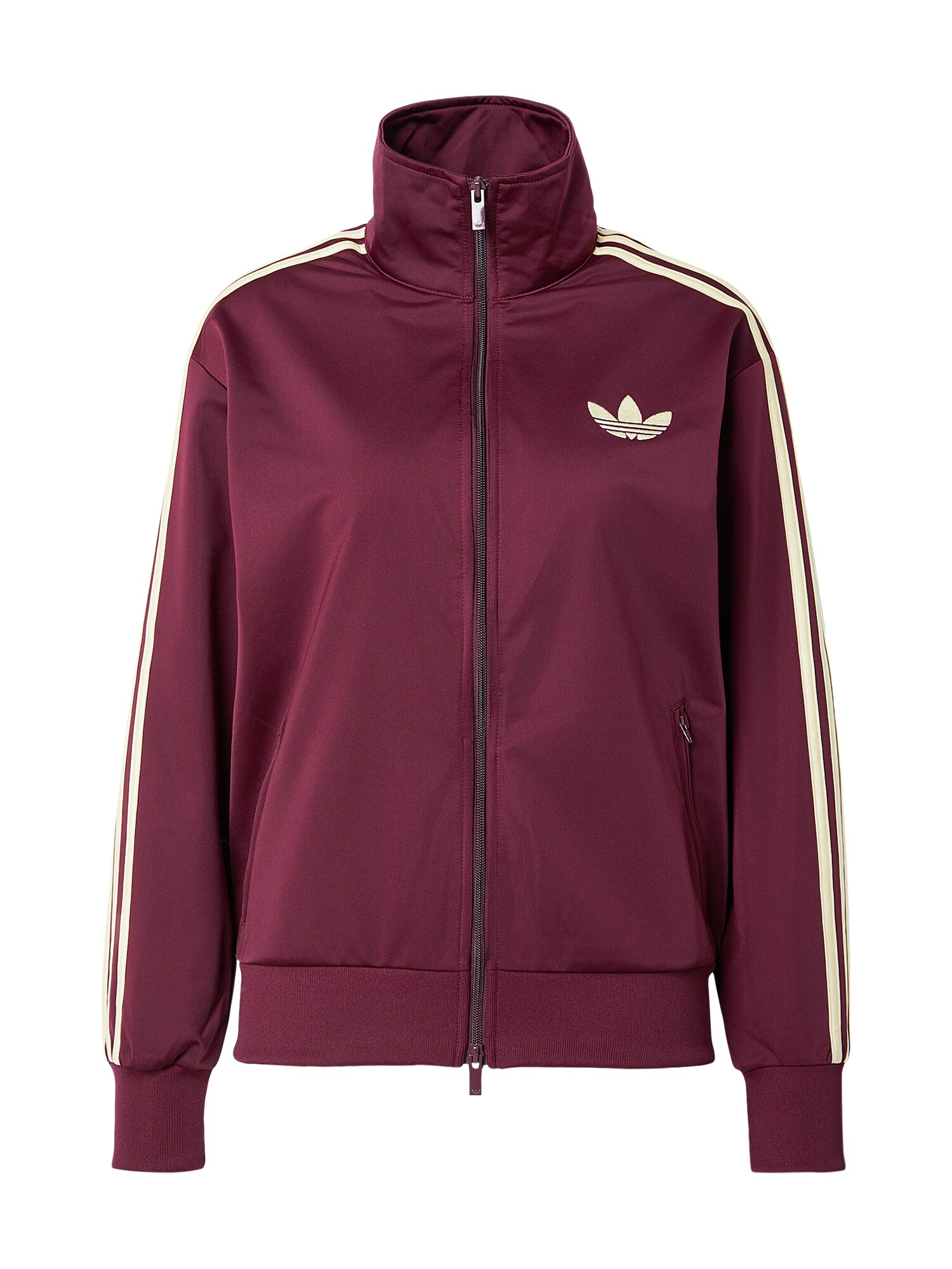 ADIDAS ORIGINALS Hanorac  galben pastel / roșu bordeaux