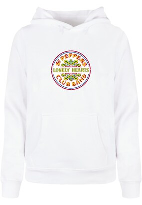 Merchcode Sweatshirt ‘Beatles – St Peppers Lonely Hearts’ Blauw / Groen / Rood / Wit