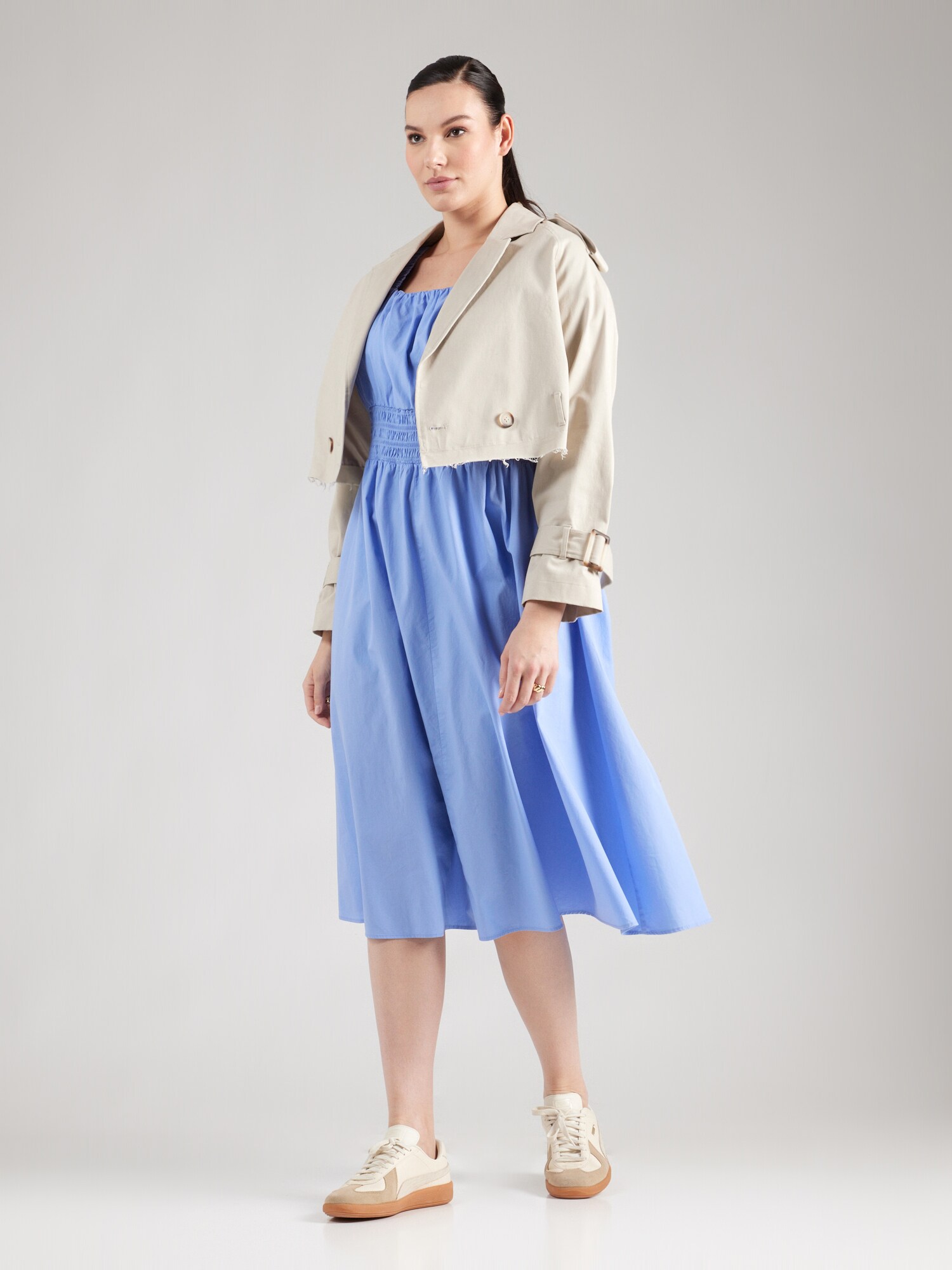 Vero Moda Curve Šaty 'VMChimma' zafírová (obrázok 4)