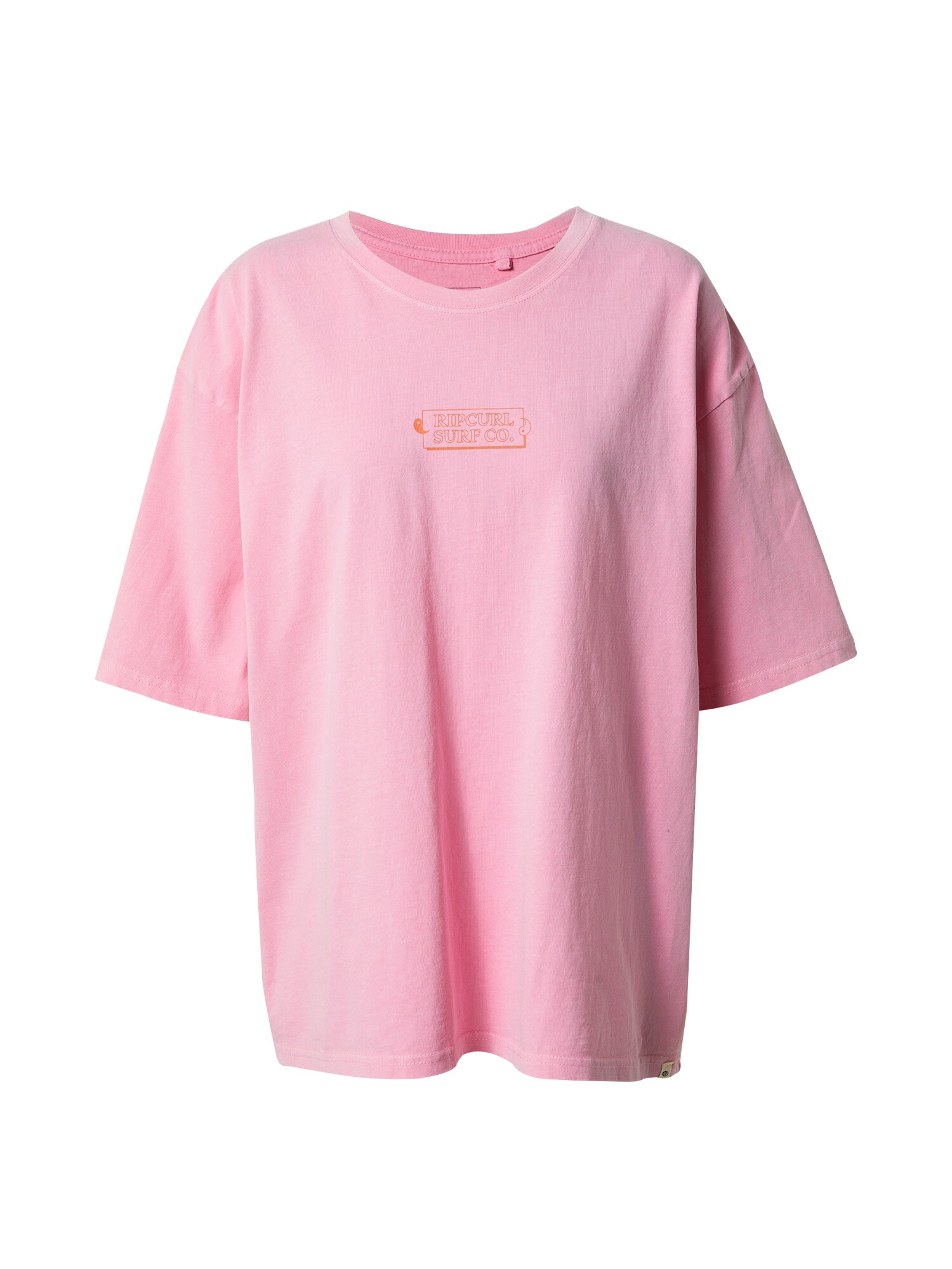 RIP CURL Marškinėliai 'BALANCE' oranžinė / šviesiai rožinė