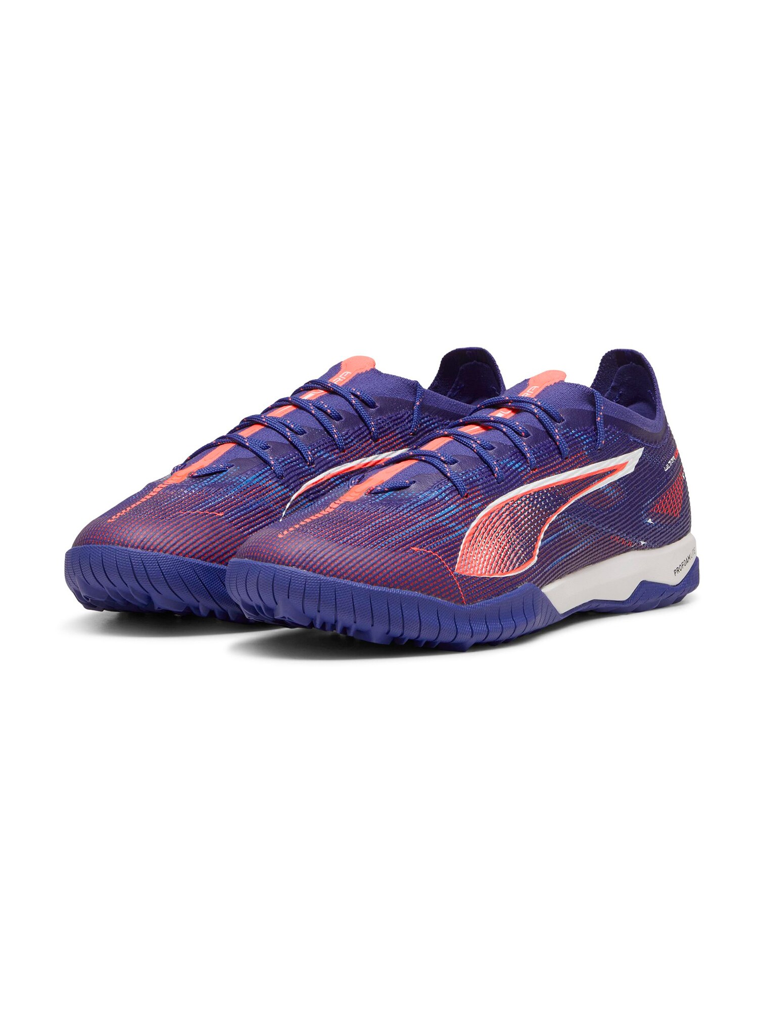 PUMA Futballcipők 'ULTRA 5 PRO'  éjkék / világospiros / fehér termék 2. képe