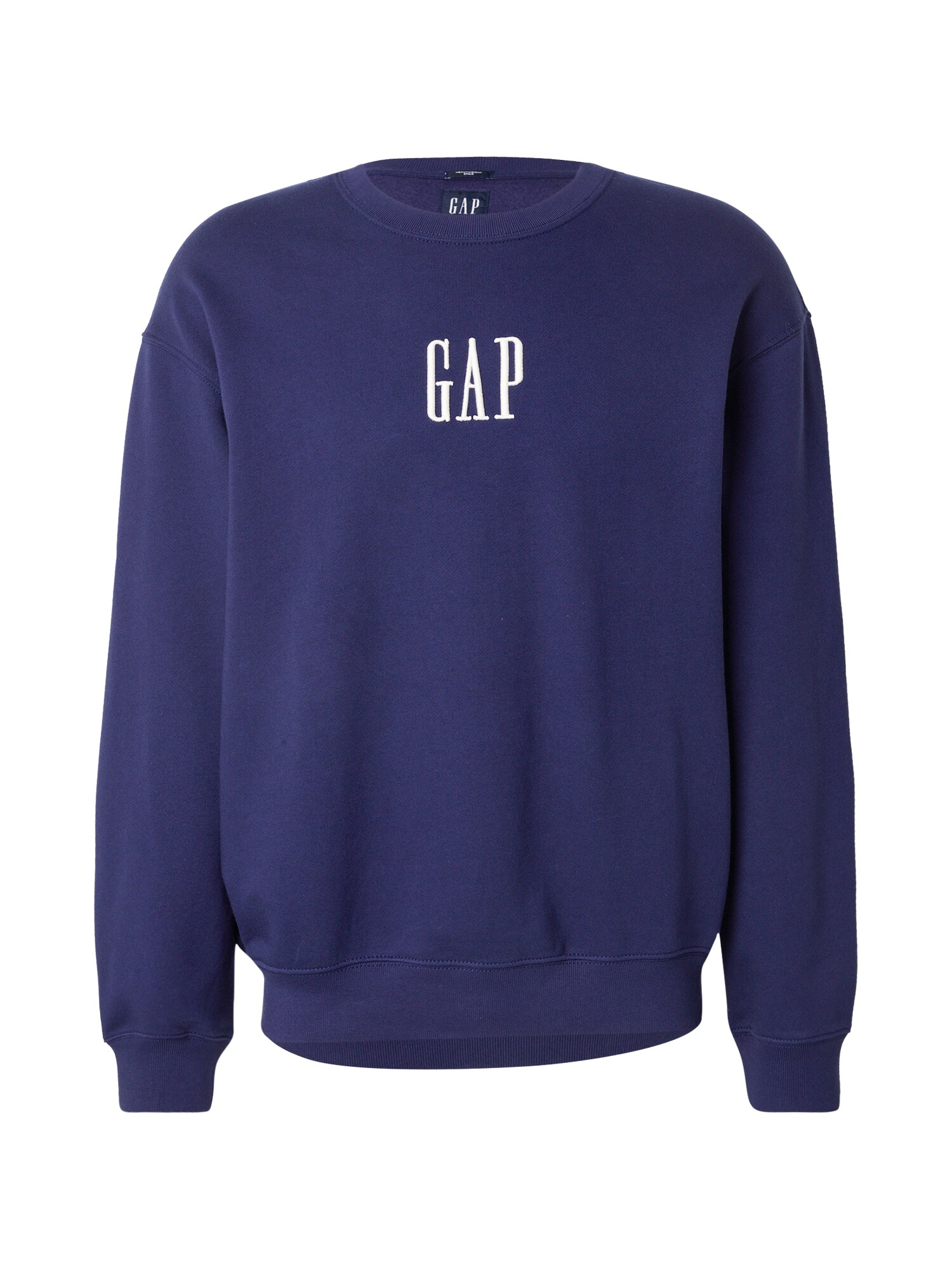 GAP Bluză de molton  bleumarin / alb
