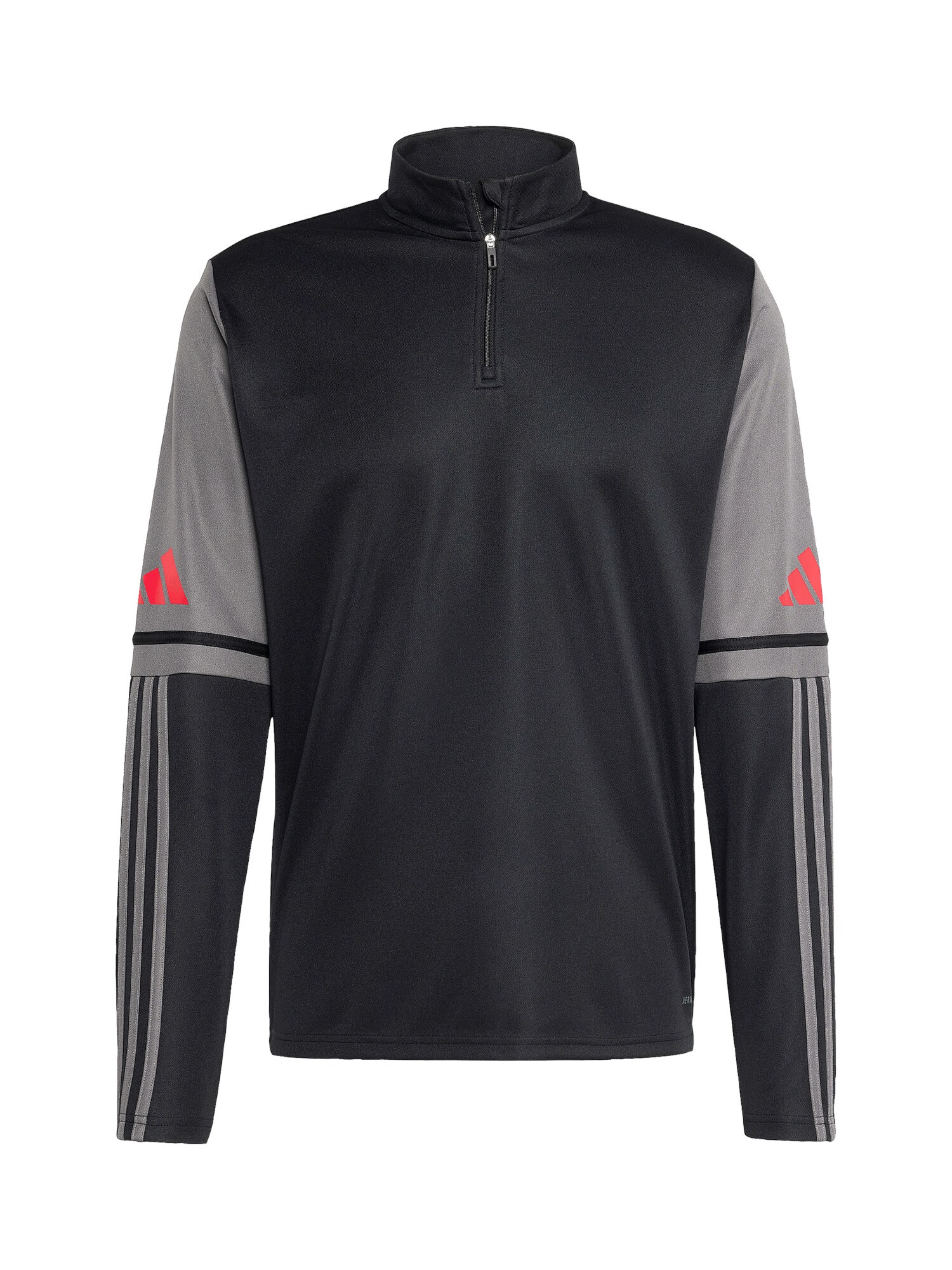 ADIDAS PERFORMANCE Funkčné tričko 'Squadra 25' sivá / červená / čierna
