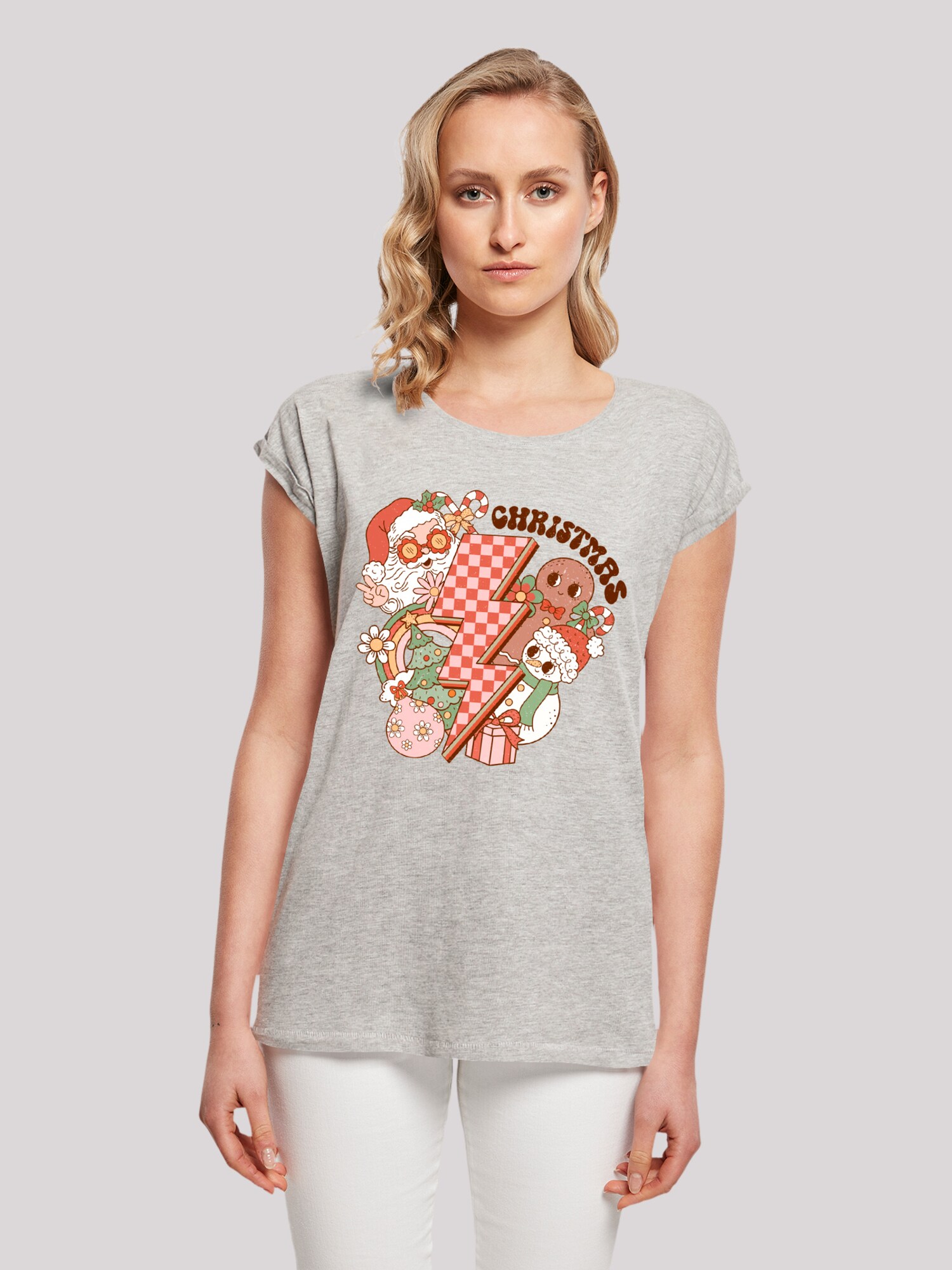 Thumbnail - F4NT4STIC T-Shirt Groovy Christmas Flash Cozy Vibes