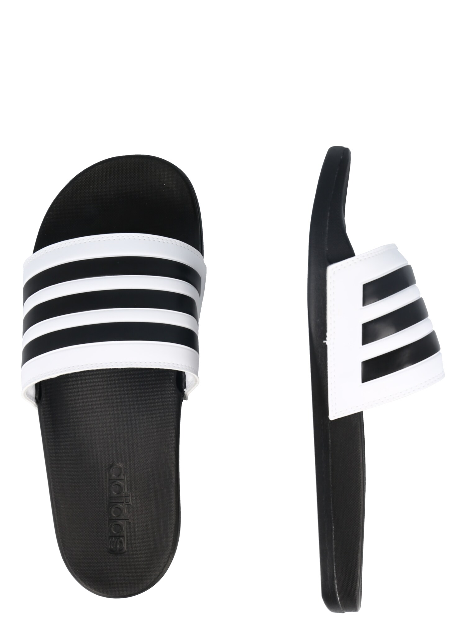 ADIDAS SPORTSWEAR Papucs 'Adilette'  fekete / fehér termék 2. képe