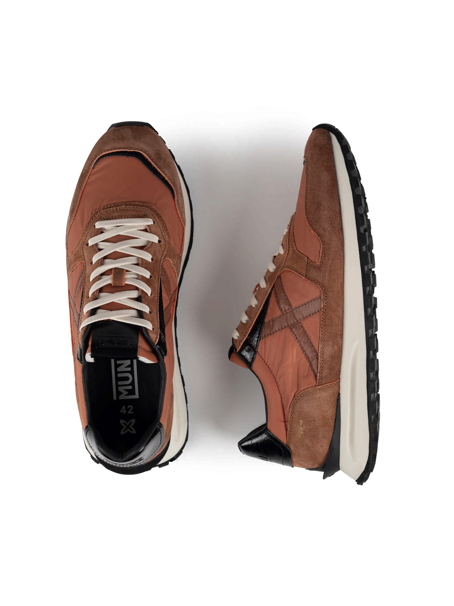 MUNICH Zapatillas deportivas bajas 'LEGGERA' cognac – imagen 3
