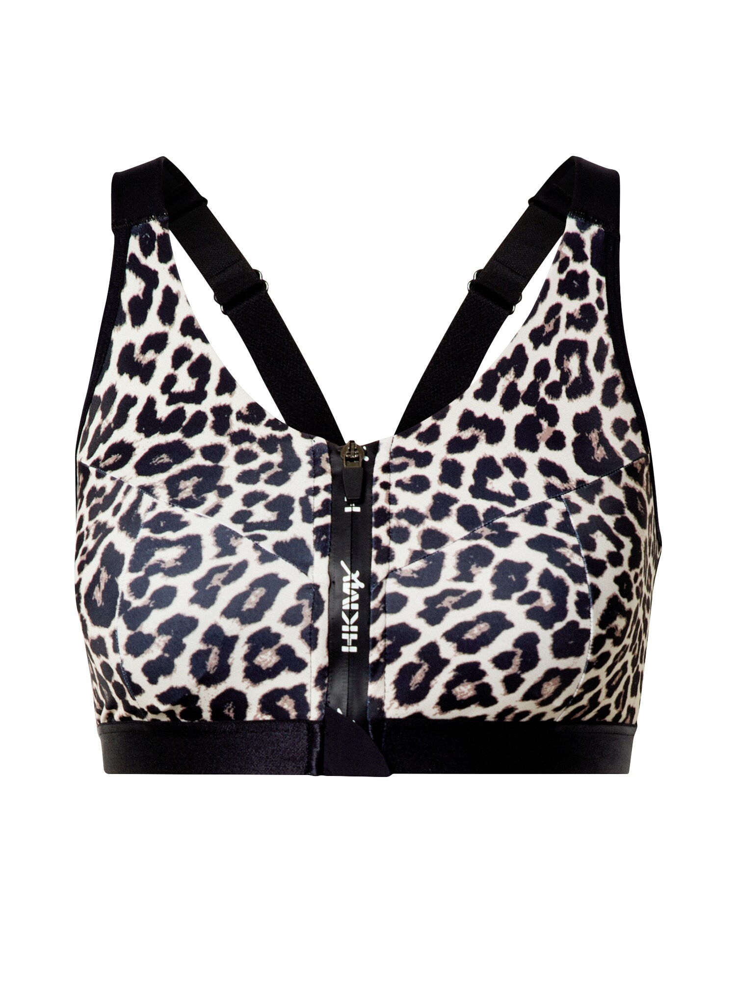 HKMX Sportinė liemenėlė 'The Pro Leopard L3'  pilka / juoda