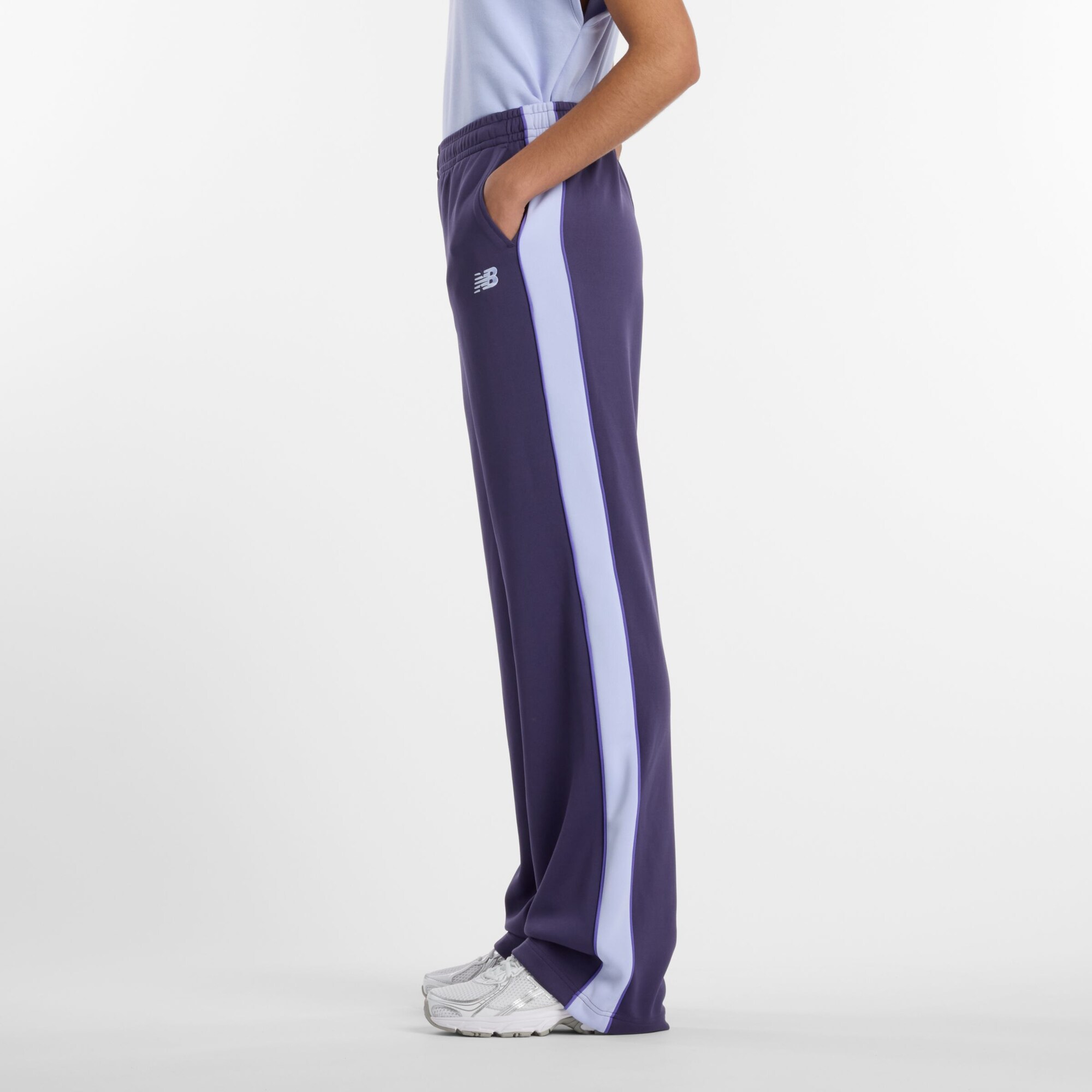 New balance Pantalón deportivo azul claro / lila oscuro – imagen 2