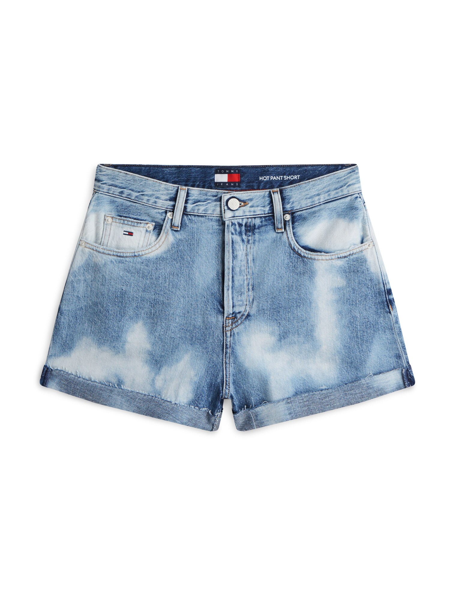 Tommy Jeans Traperice 'Dye Bleached'  plavi traper