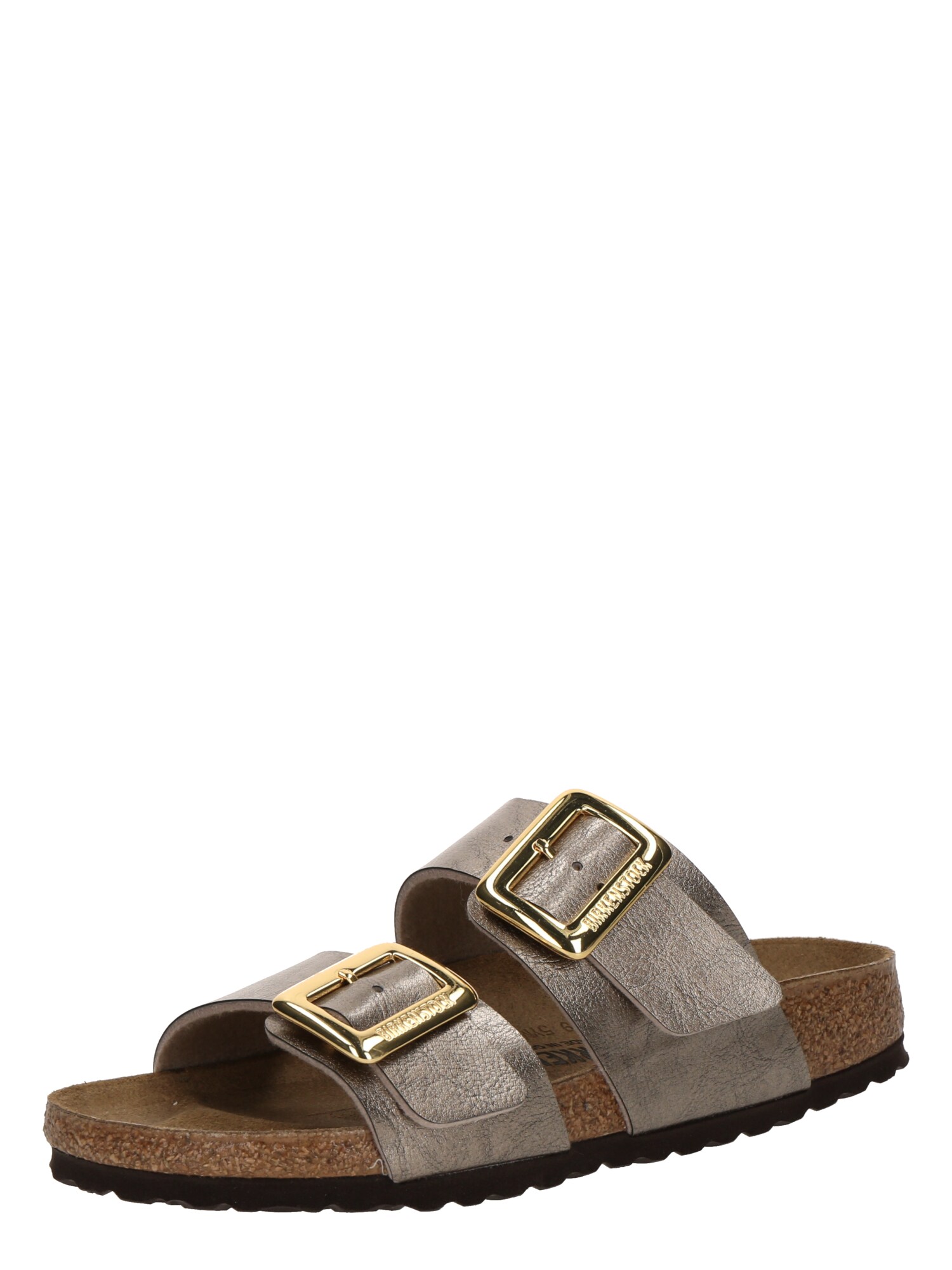 BIRKENSTOCK Papucs 'Sydney Cushion Buckle'  taupe akciós termékkép 1