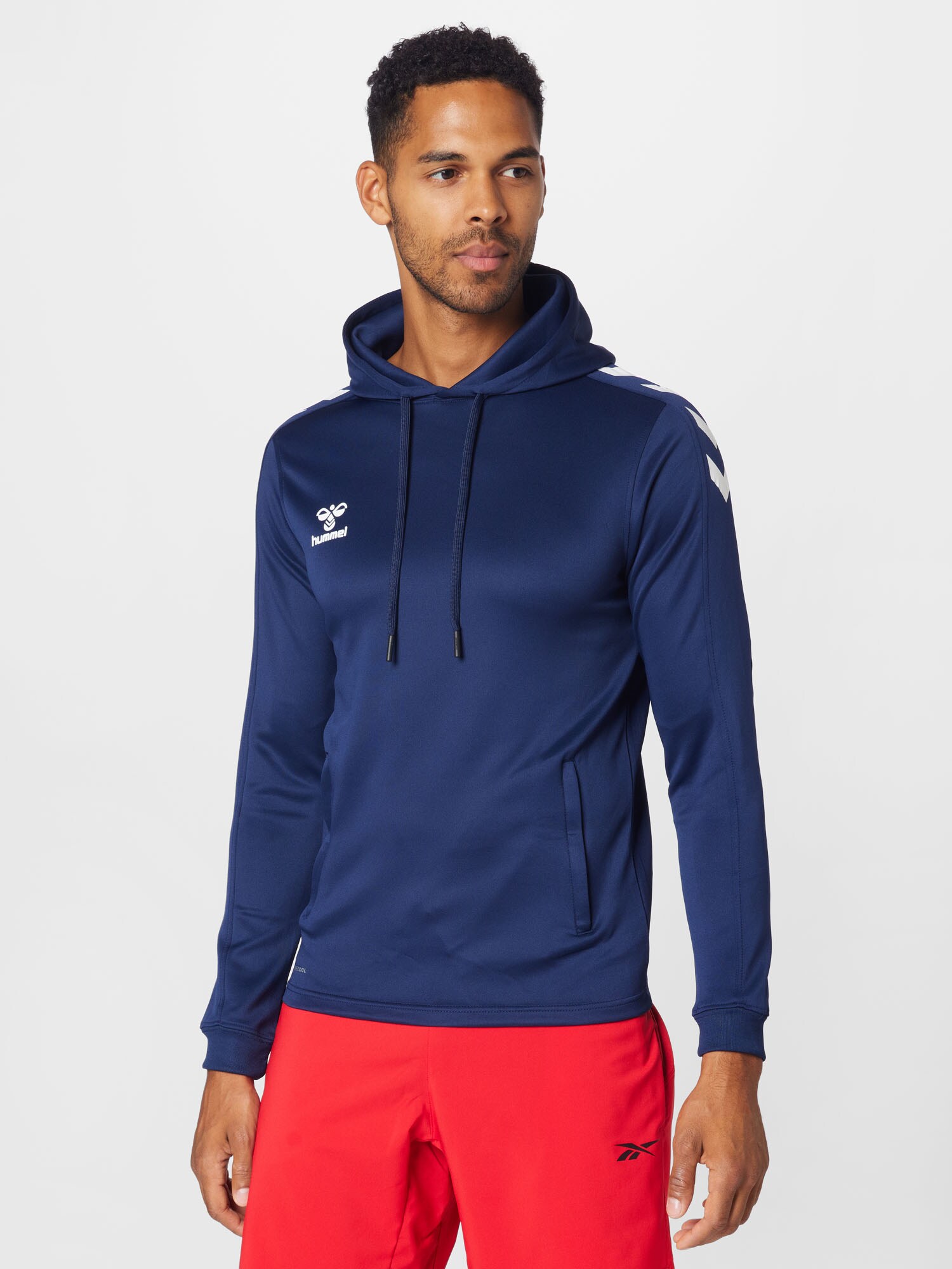 Hummel Sport szabadidős felsők  éjkék / fehér termék 2. képe