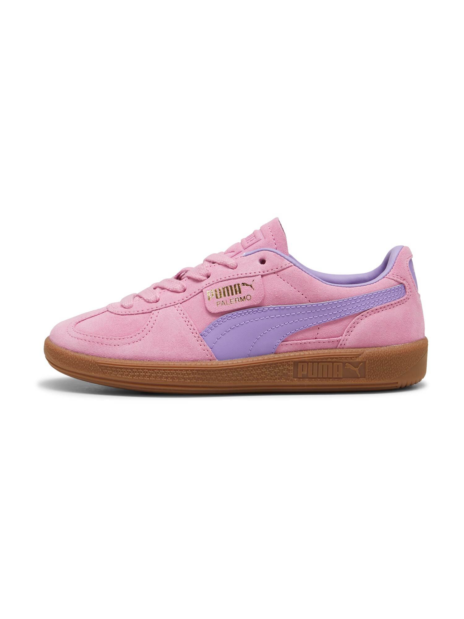 PUMA Tenisky 'Palermo Jr'  zlatá / slivková / levanduľová