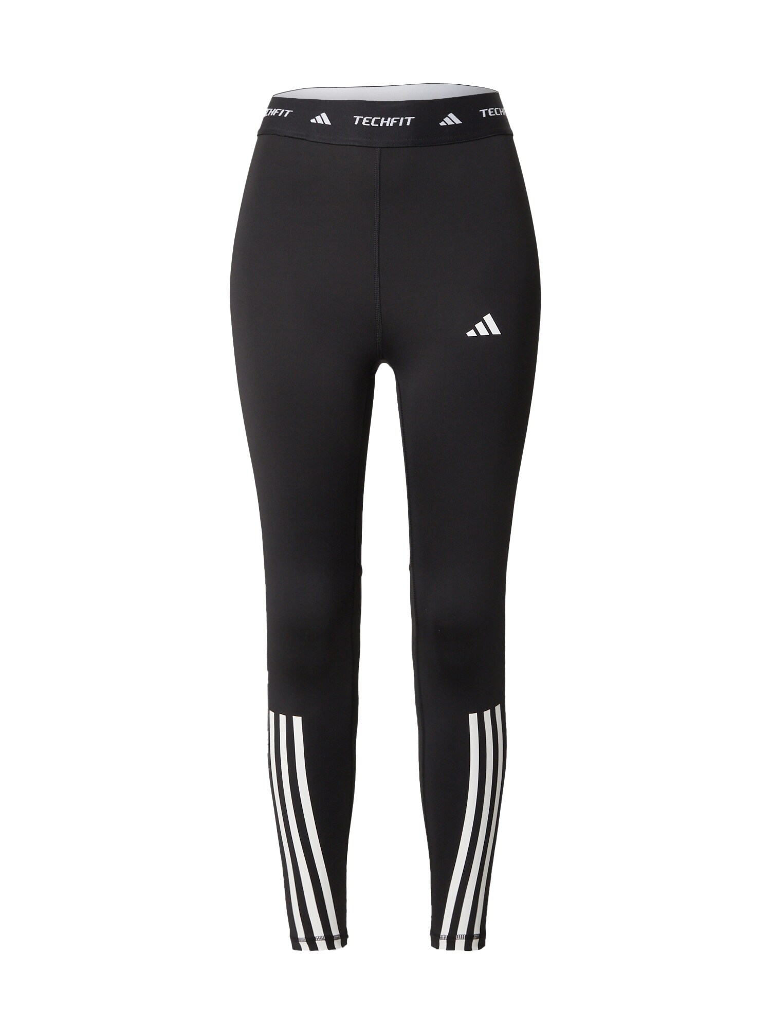 ADIDAS PERFORMANCE Pantaloni sport  negru / alb