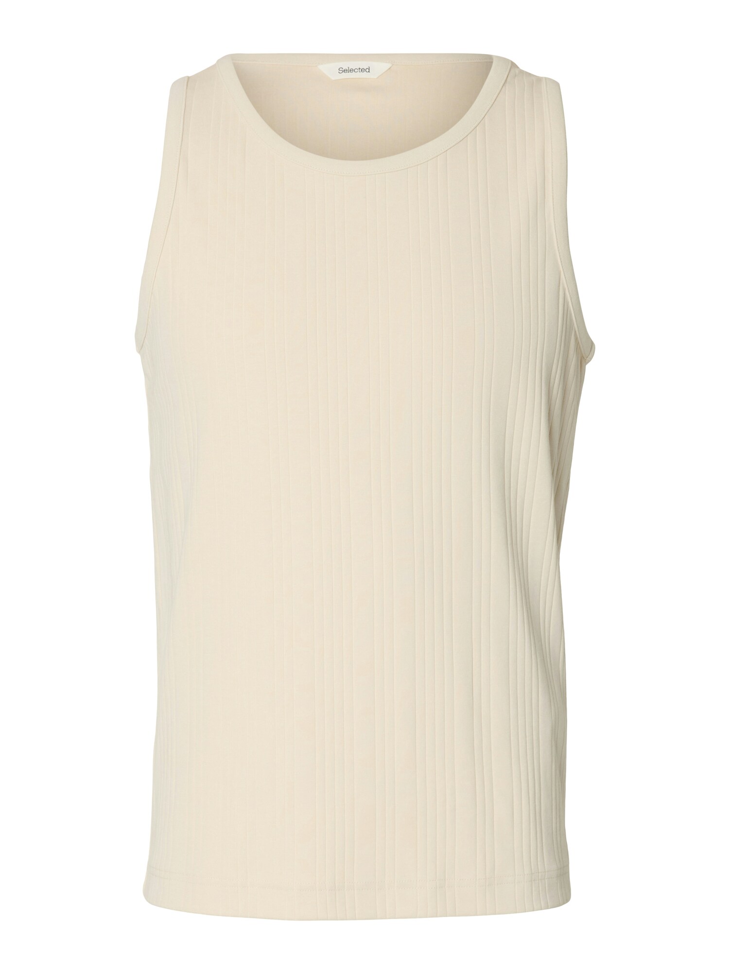 SELECTED Tricou 'SLHANDRE'  crem