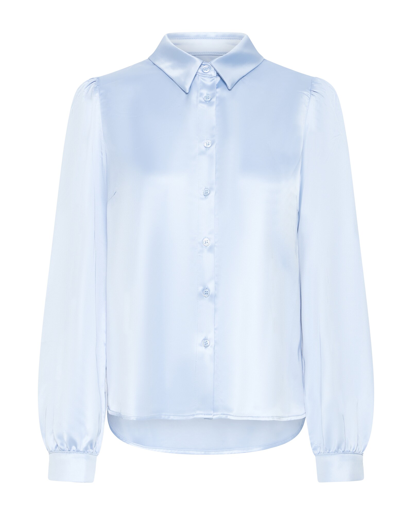 ICHI Blusa  azul claro