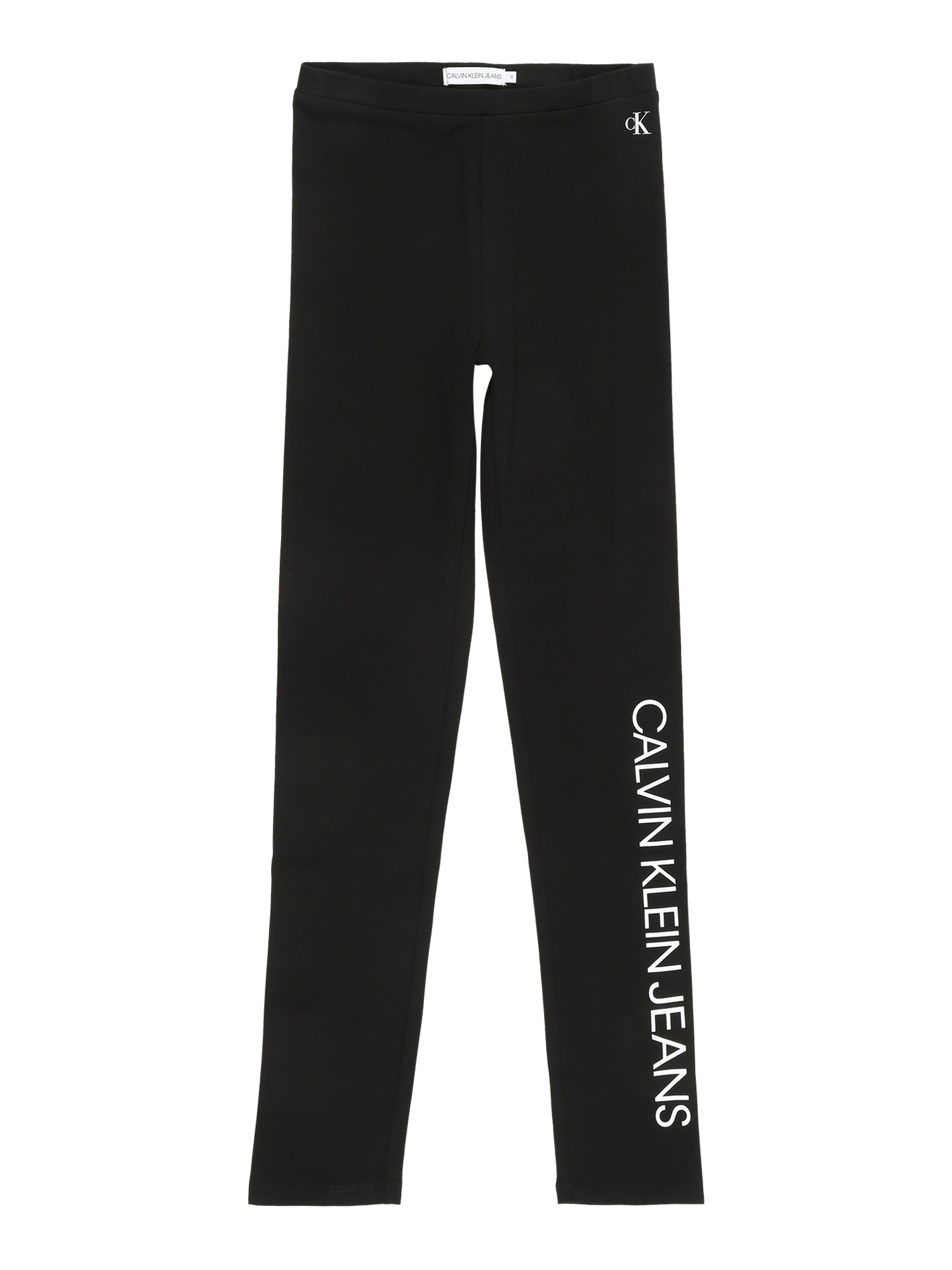 Calvin Klein Jeans Tajice  crna / bijela