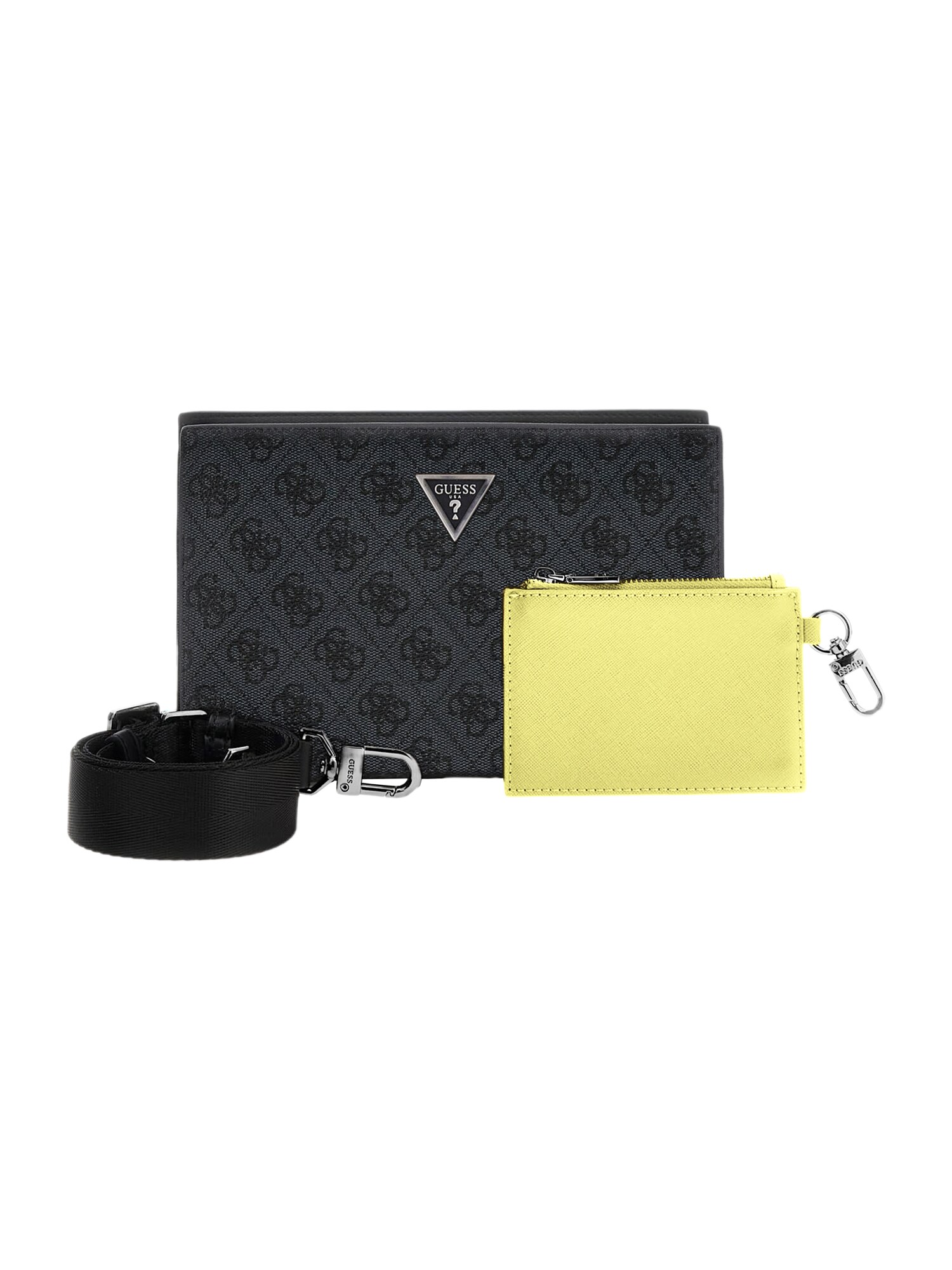 Guess Schoudertas 'Milano' Grijs / Zwart