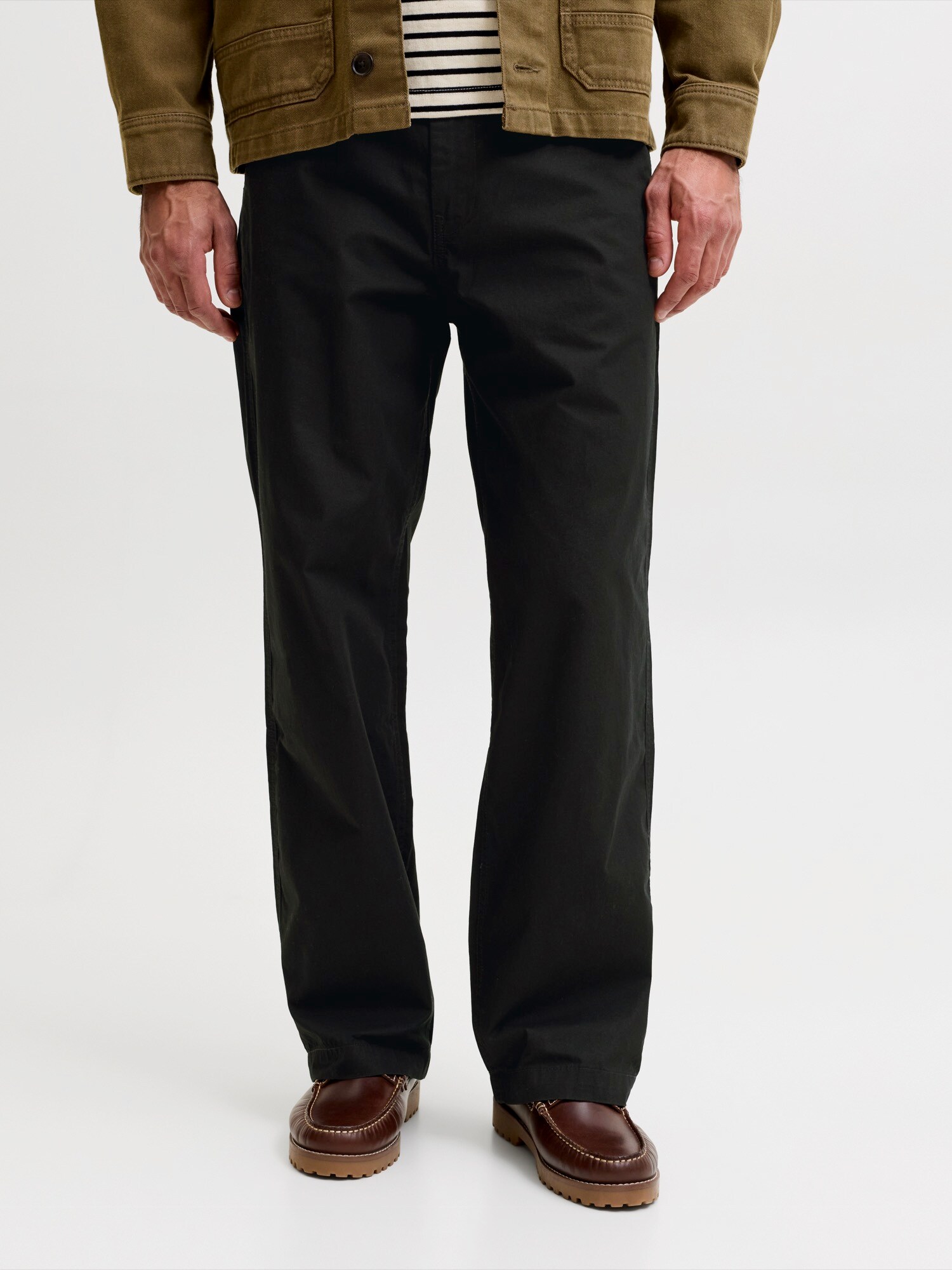 Jack & Jones Chino 'Jpstbill Drew' Zwart