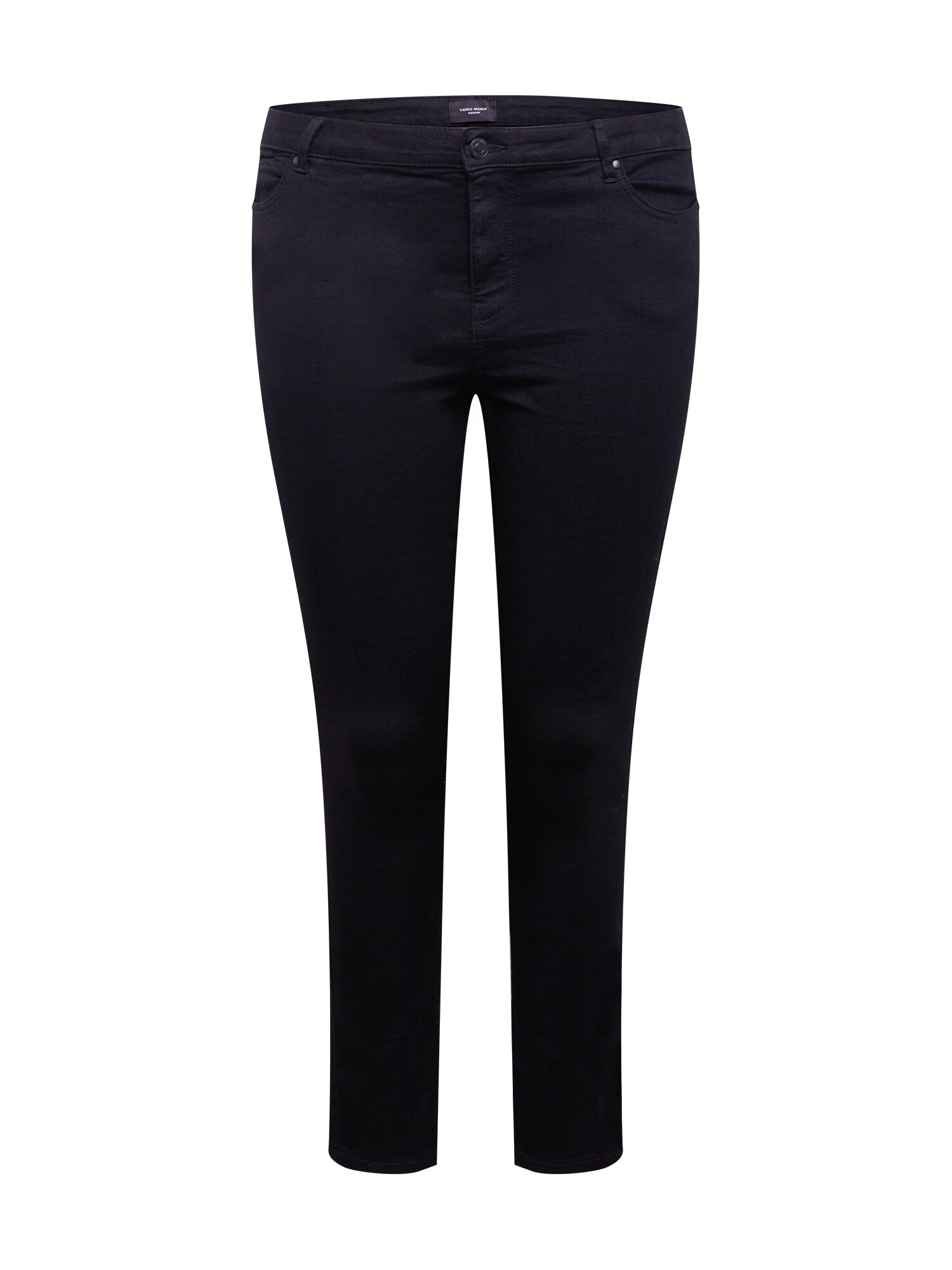 Vero Moda Curve Džinsai 'VMJUDY MR SLIM JEGGING VI133 CURVE'  juoda
