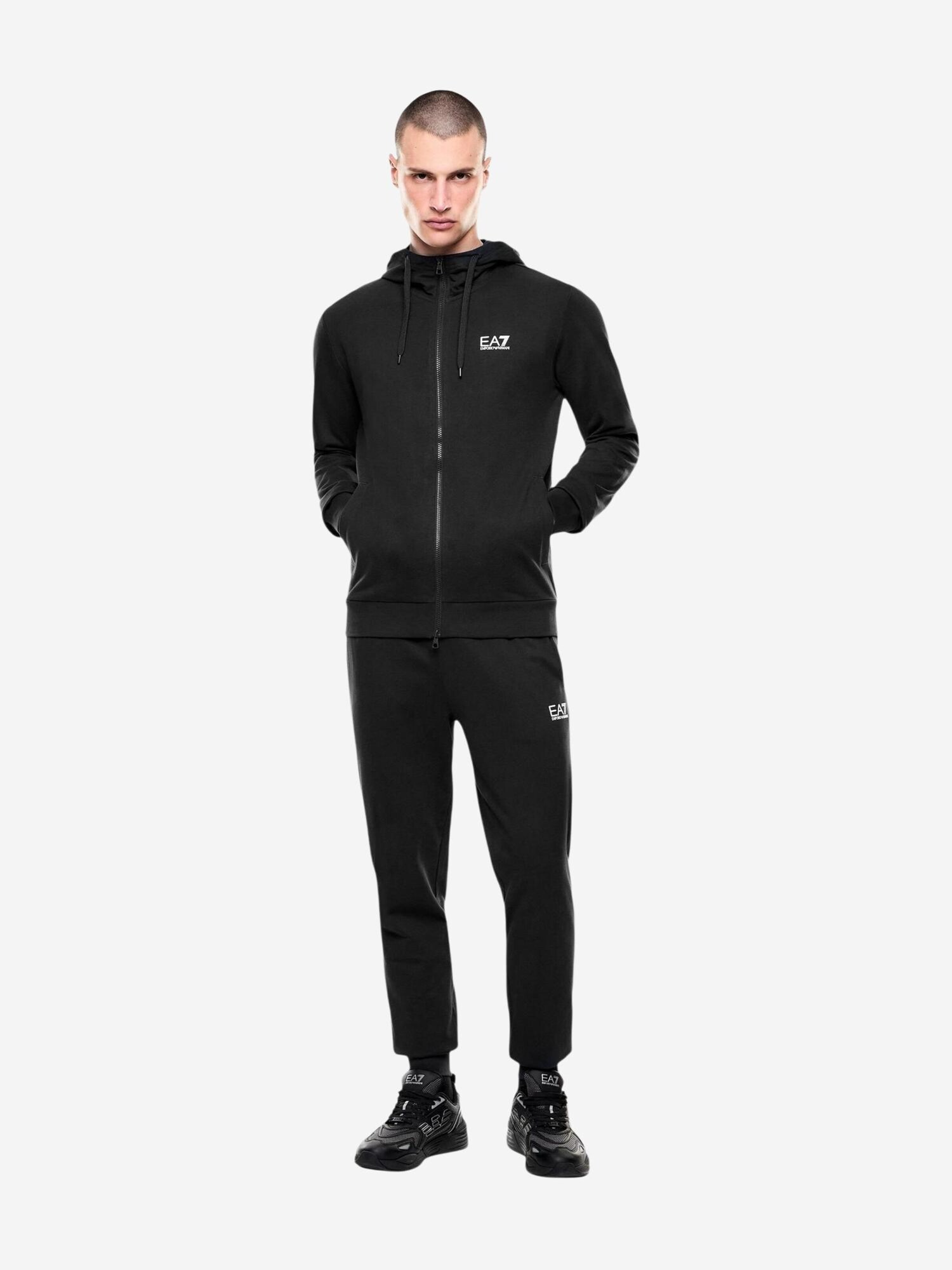 EA7 Emporio Armani Ropa para correr '8NPV68 PJVTZ'  negro – imagen 2
