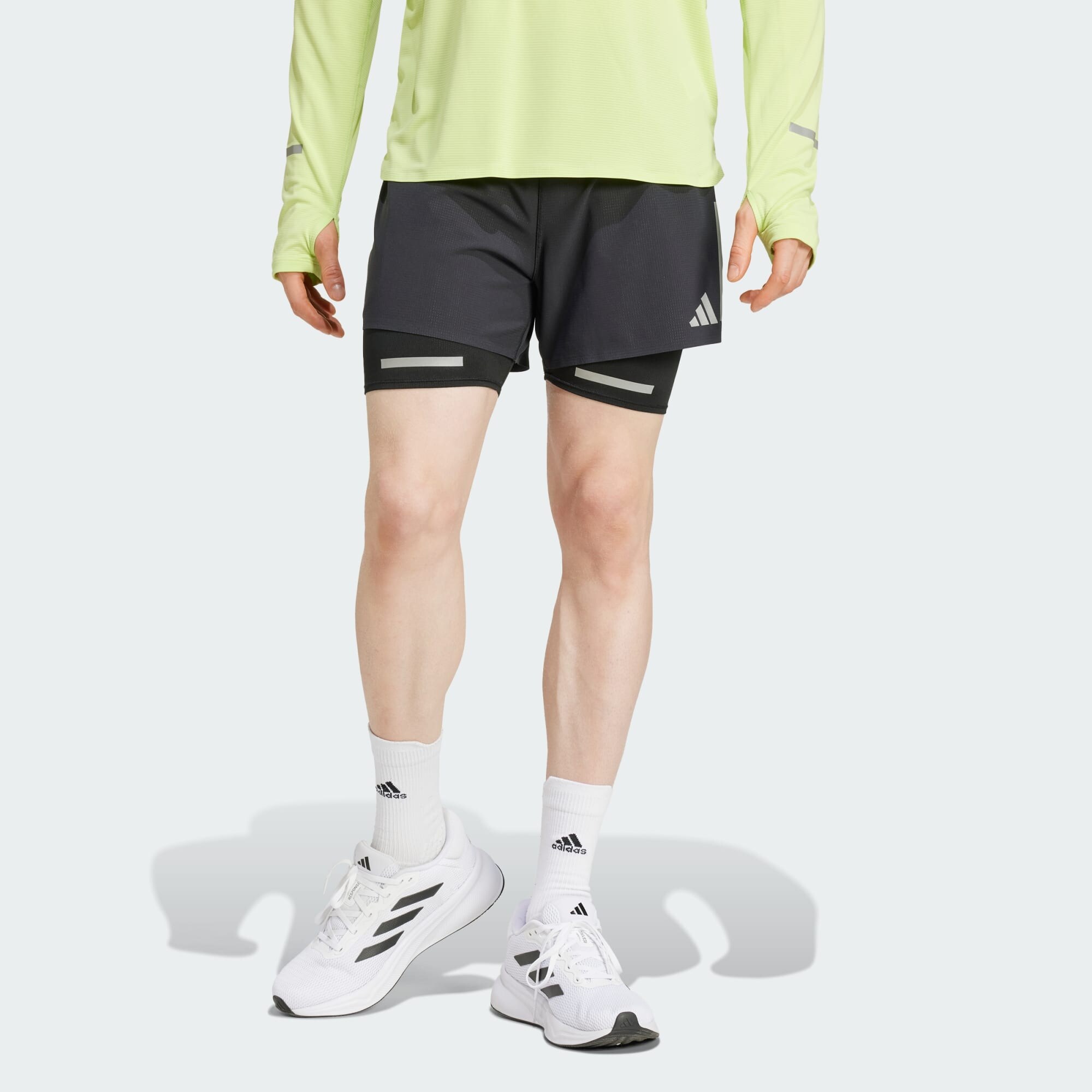 ADIDAS PERFORMANCE Sportnadrágok 'Ultimate'  fekete / fehér termék 2. képe