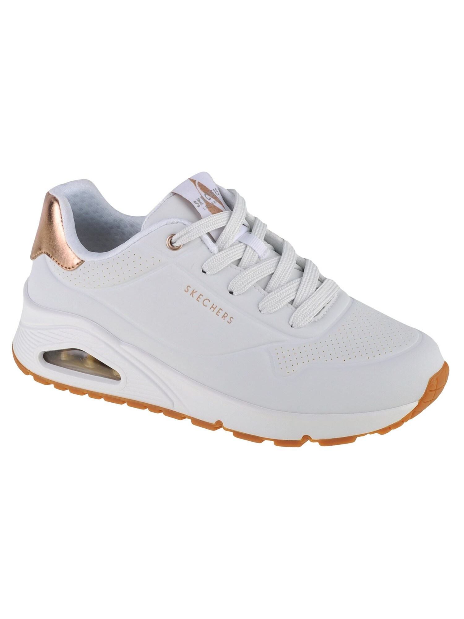 SKECHERS Nízke tenisky 'Uno-Golden Air'  zlatá / biela