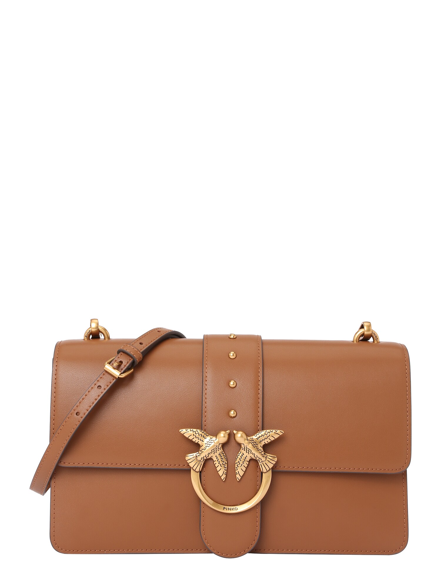 PINKO Geantă de umăr LOVE ONE CLASSIC  maro