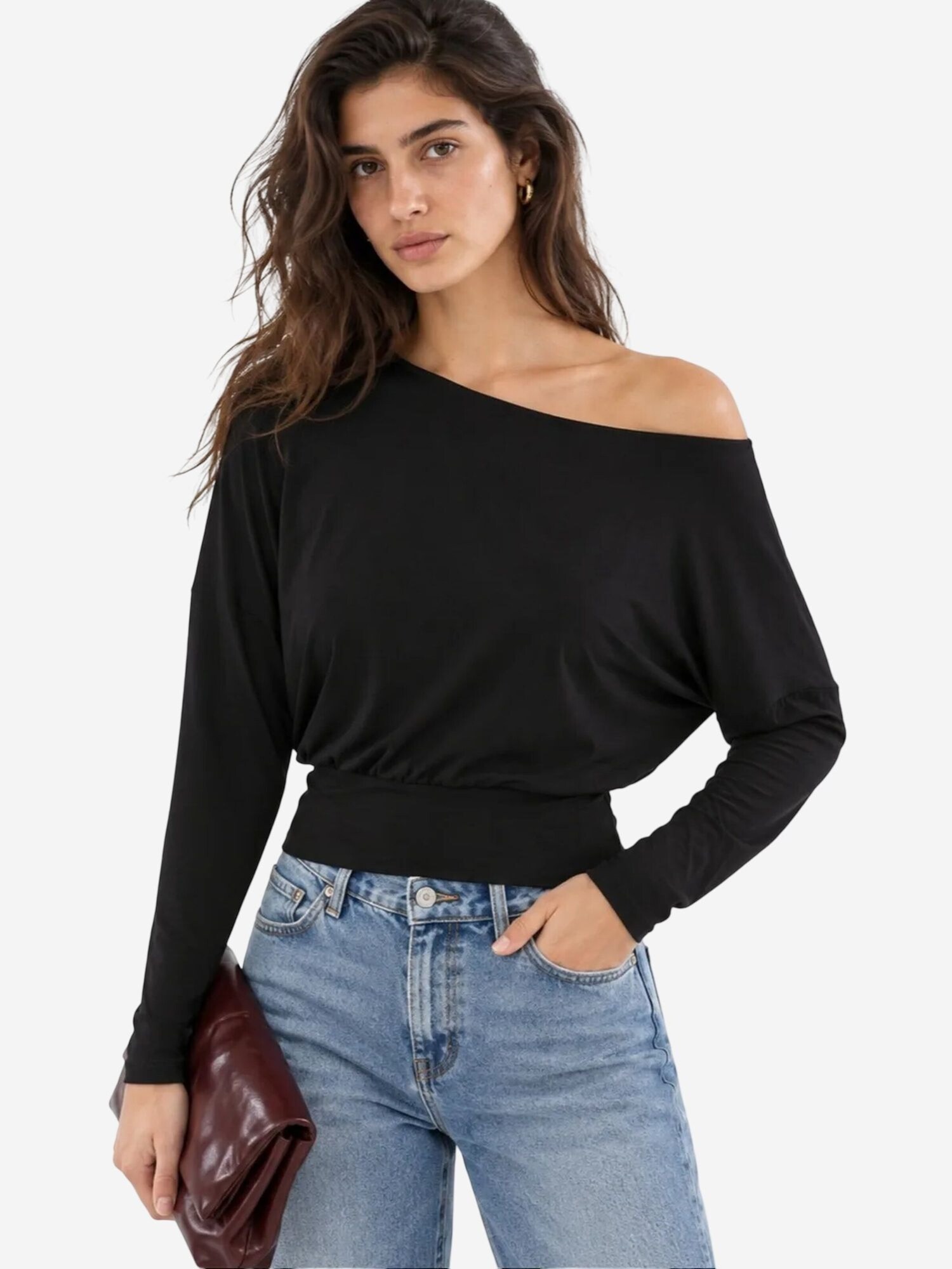 Busem Bluza 'Blusen' crna