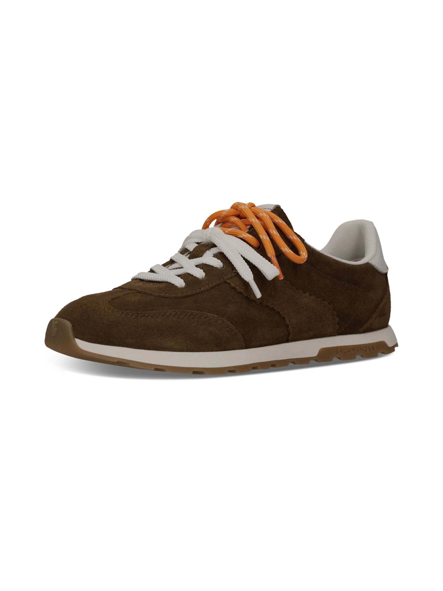 SALAMANDER Sneaker low maro / alb murdar