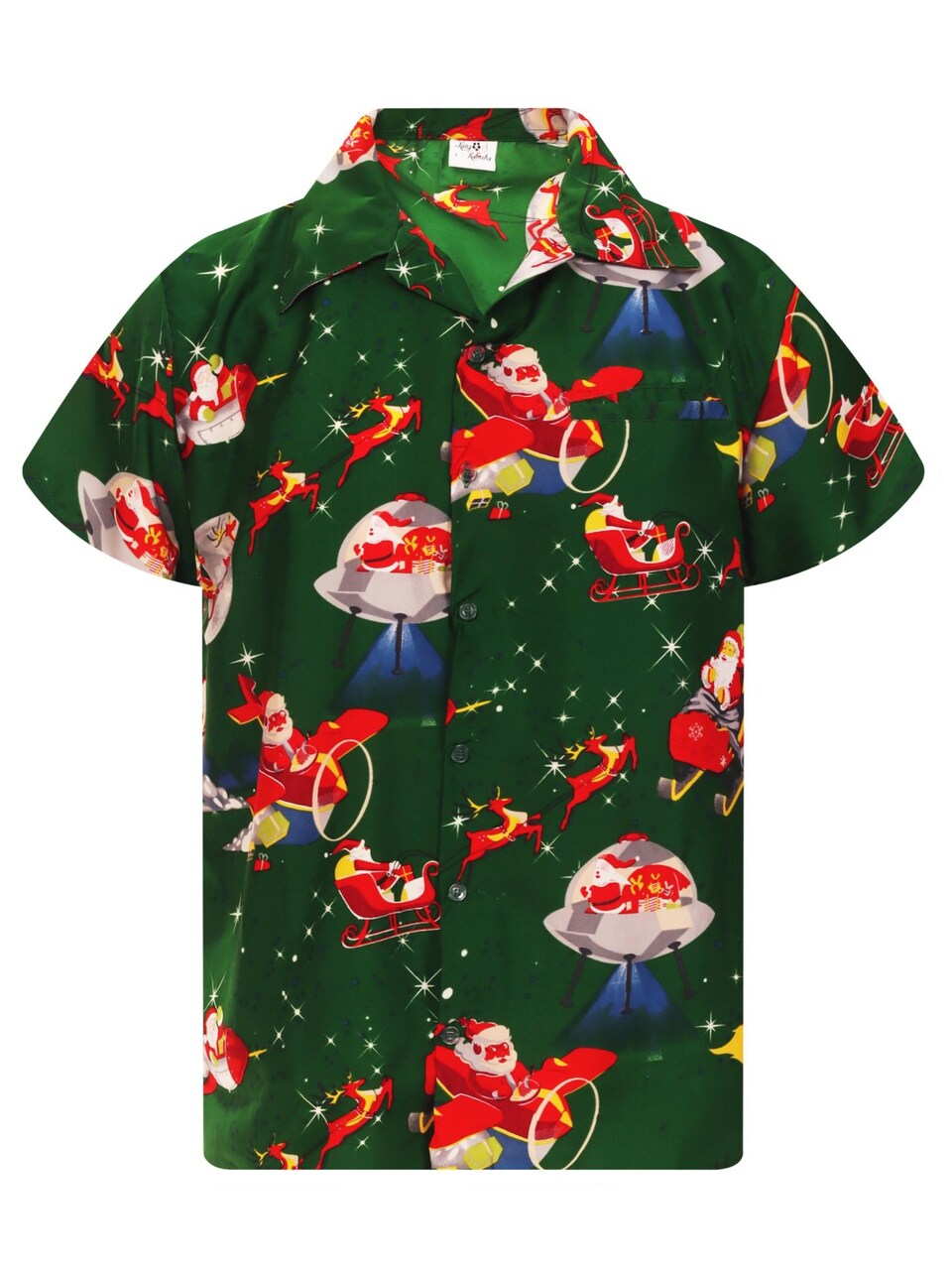 Skjorta 'Christmas Space Santa'