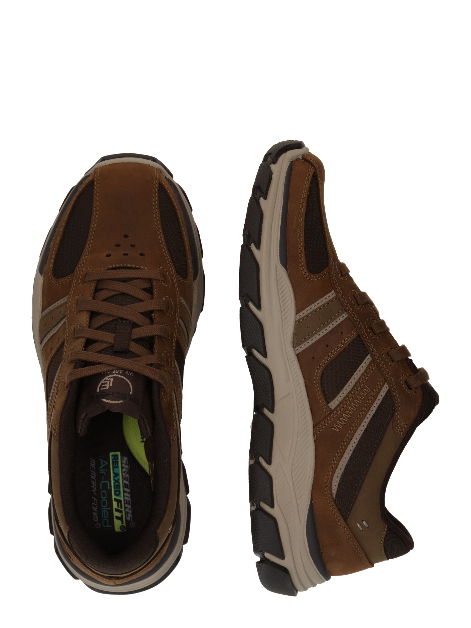 SKECHERS Rövid szárú sportcipők  brokát / sötét barna termék 2. képe