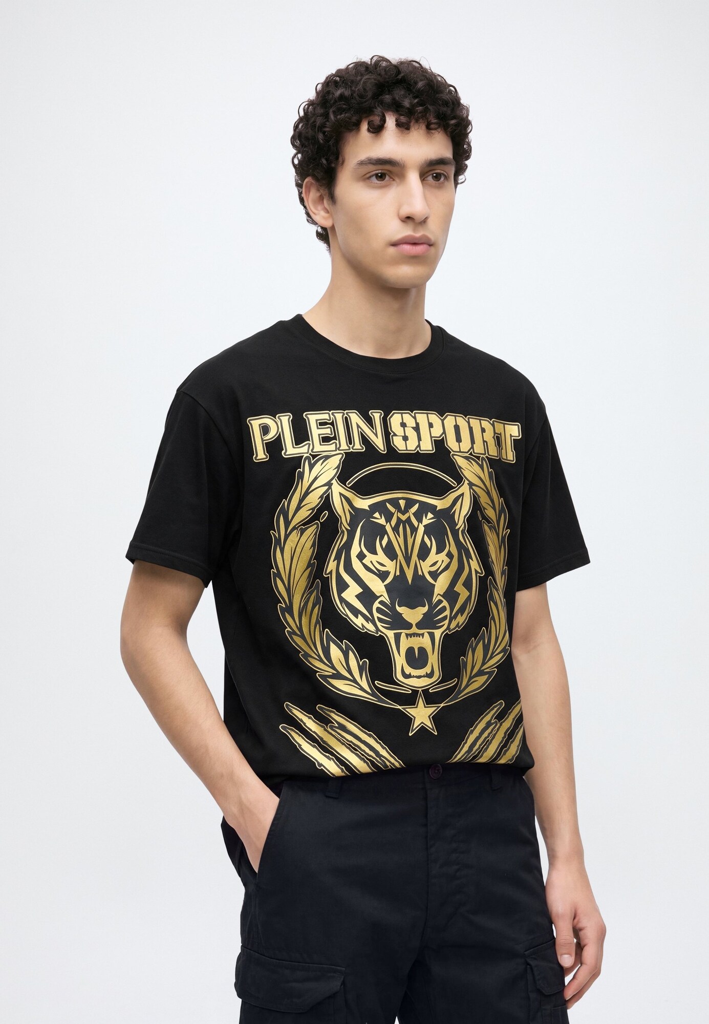 Plein Sport Camiseta oro / negro – imagen 6