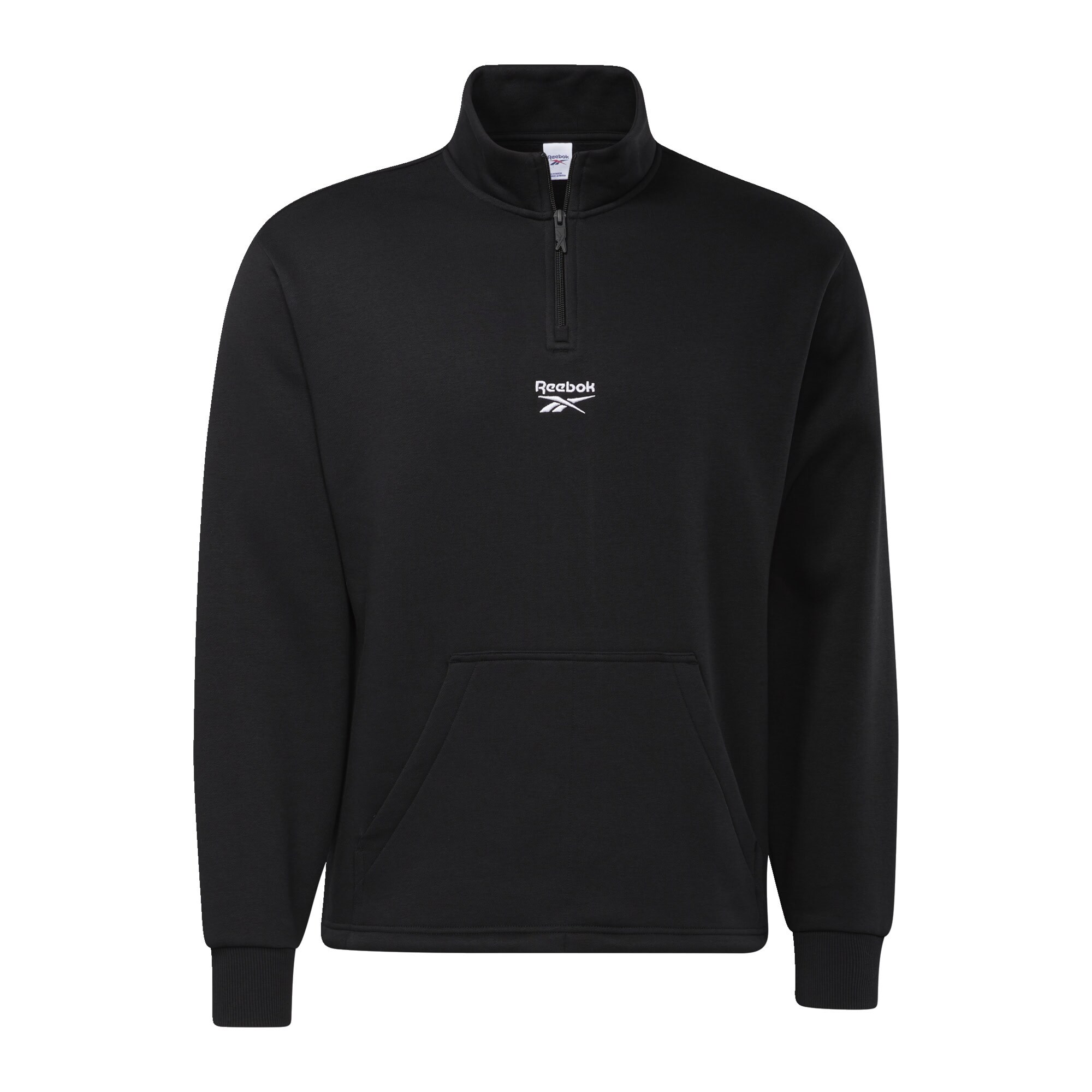 Reebok Classic Megztinis be užsegimo  juoda / balta