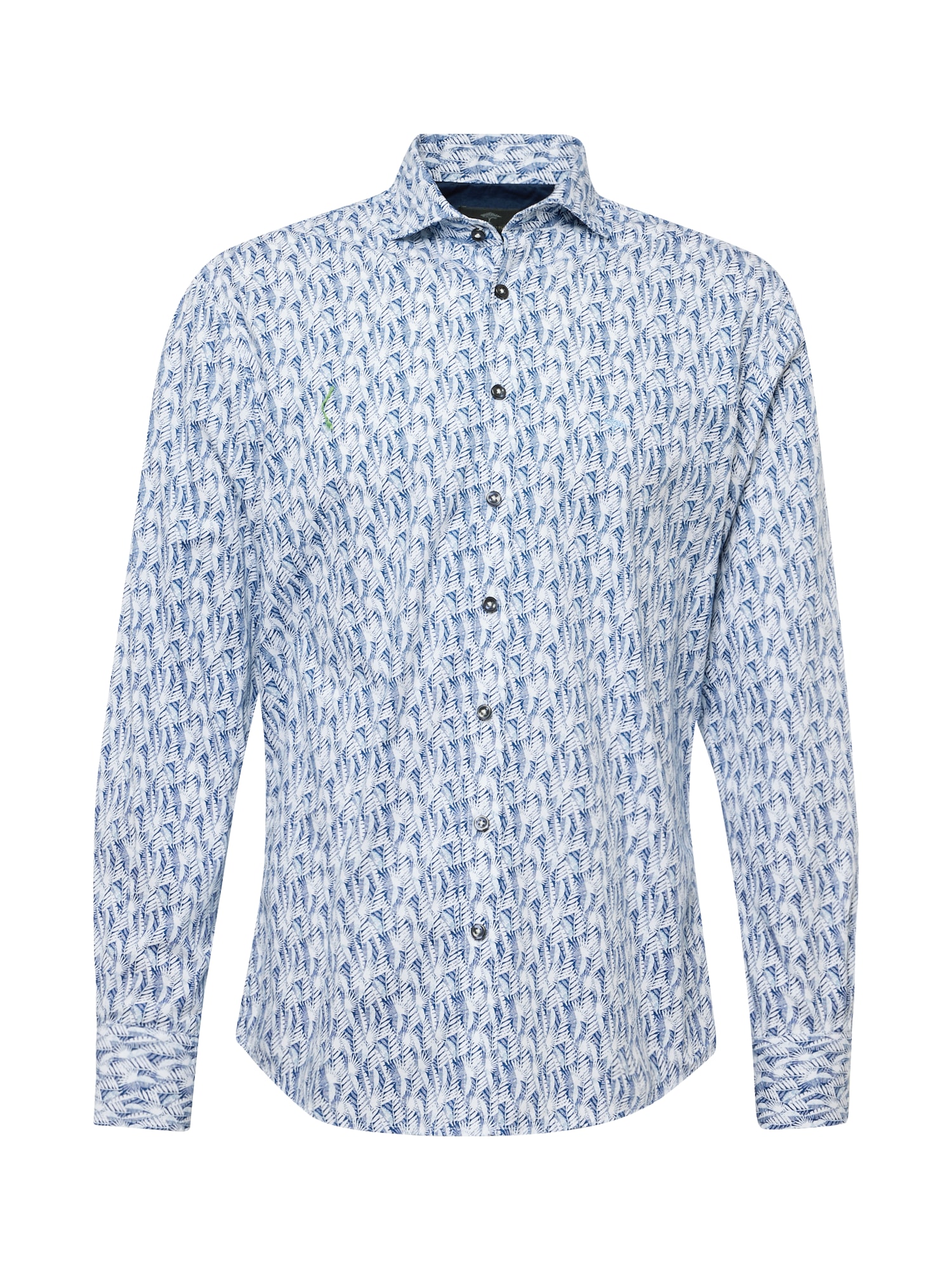 FYNCH-HATTON Marškiniai mėlyna / tamsiai mėlyna / balta