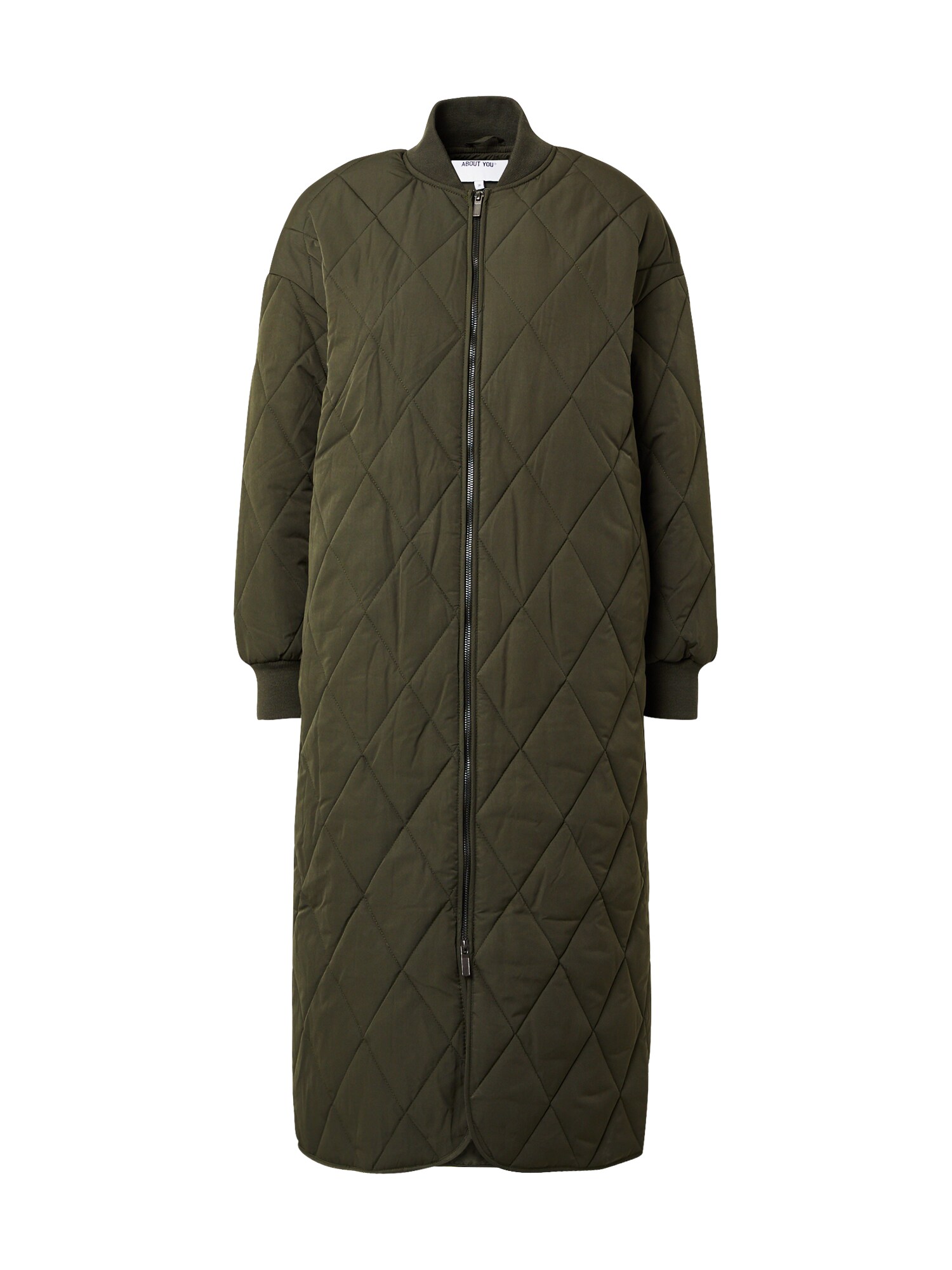 ABOUT YOU Rudeninis-žieminis paltas 'Lexa'  rusvai žalia