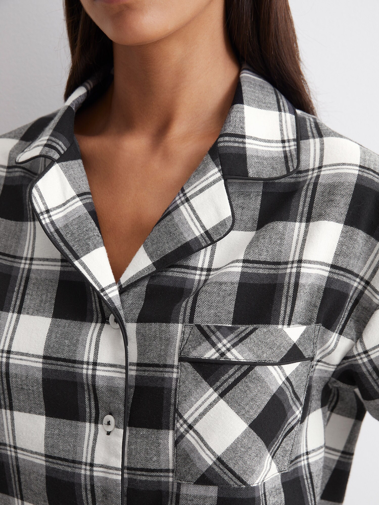 Thumbnail - Marc OPolo Pyjamaoberteil Cozy Flanell