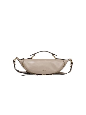 Lancel Bolso de hombro 'Lancel Sac Bandoulière S Origami Galet Femme'  gris