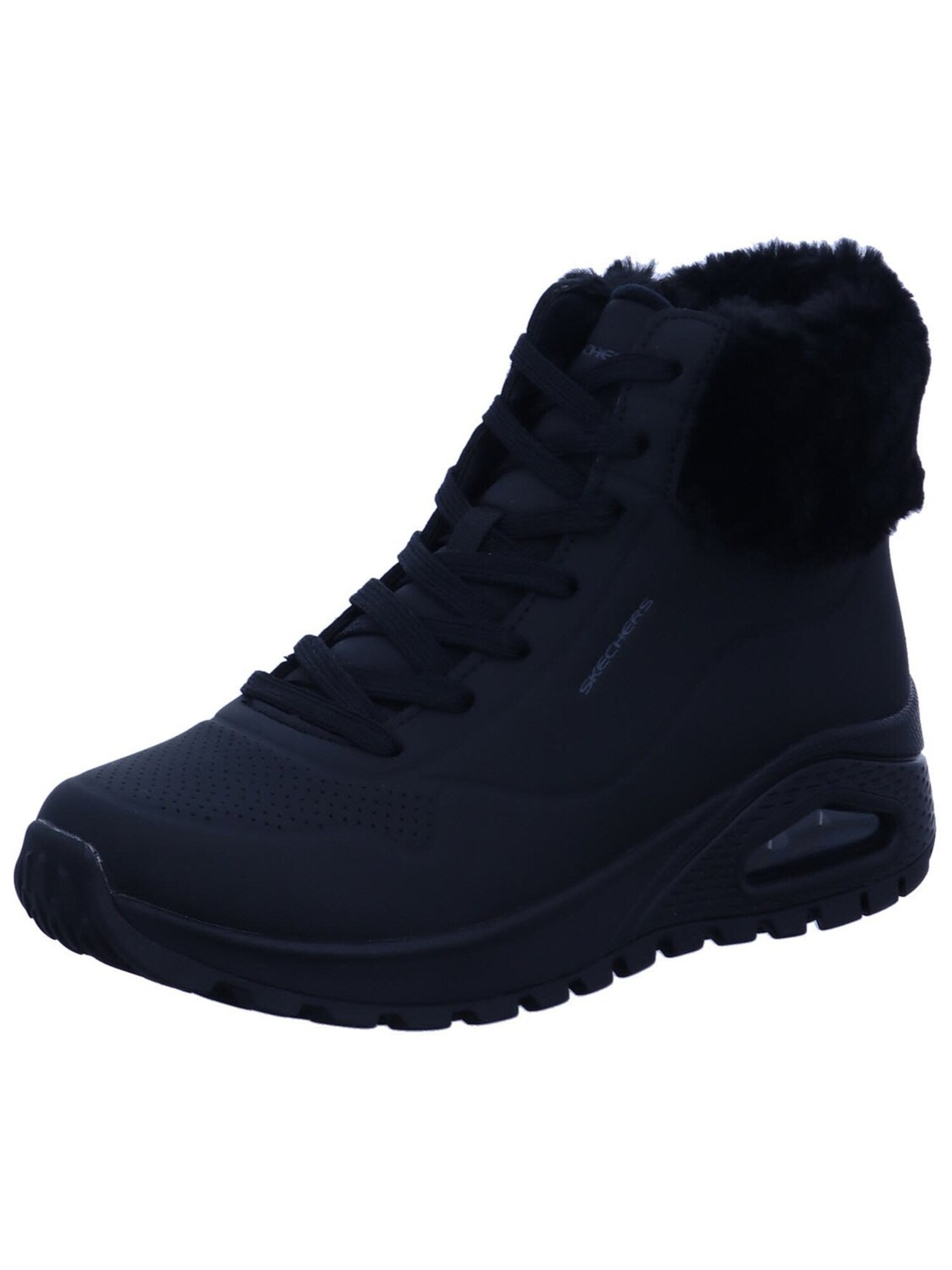 Botines Skechers Uno Rugged Fall Air 167274 para Mujer Bbk Negro