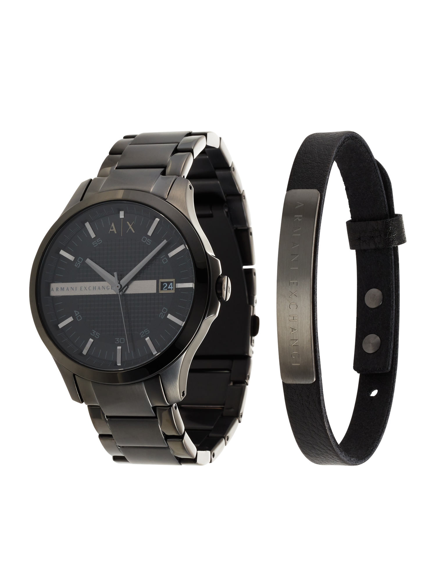 ARMANI EXCHANGE Ceas analogic  negru